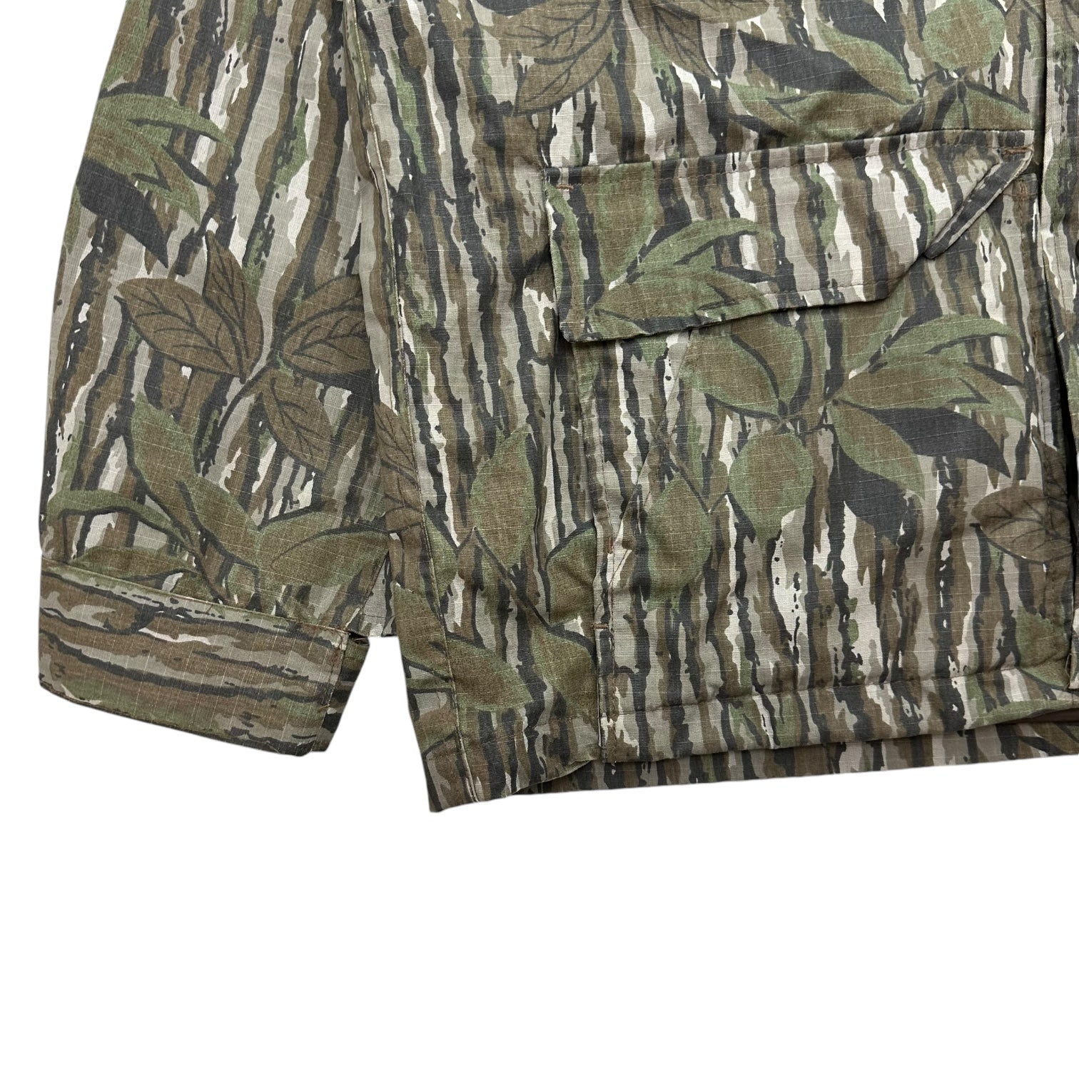 Vintage Trophy Club Realtree Camo M-65 Zip Up Jacket