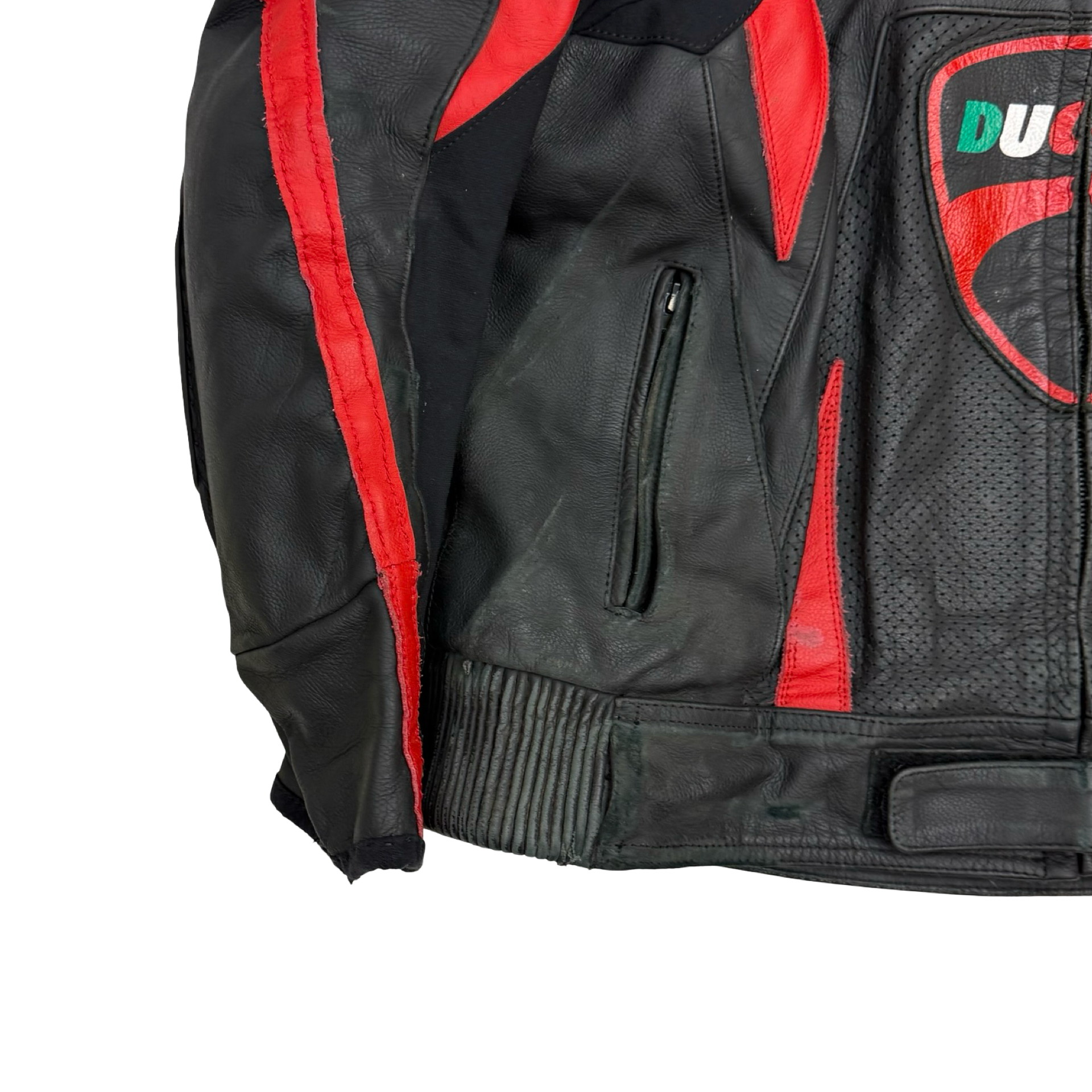Vintage Ducati Racing Jacket Black/Red