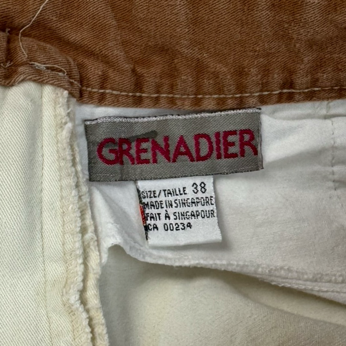 Vintage Y2K Grenadier Chino Bottoms White