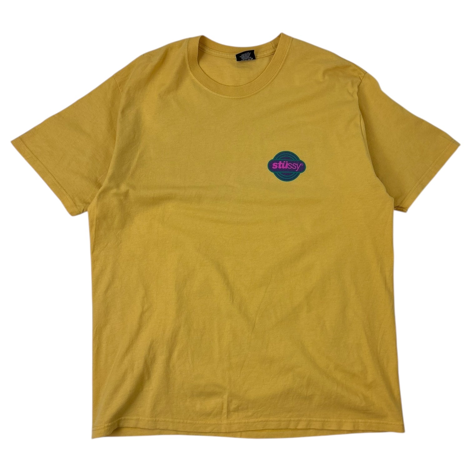 Stussy Circuit T-Shirt Yellow