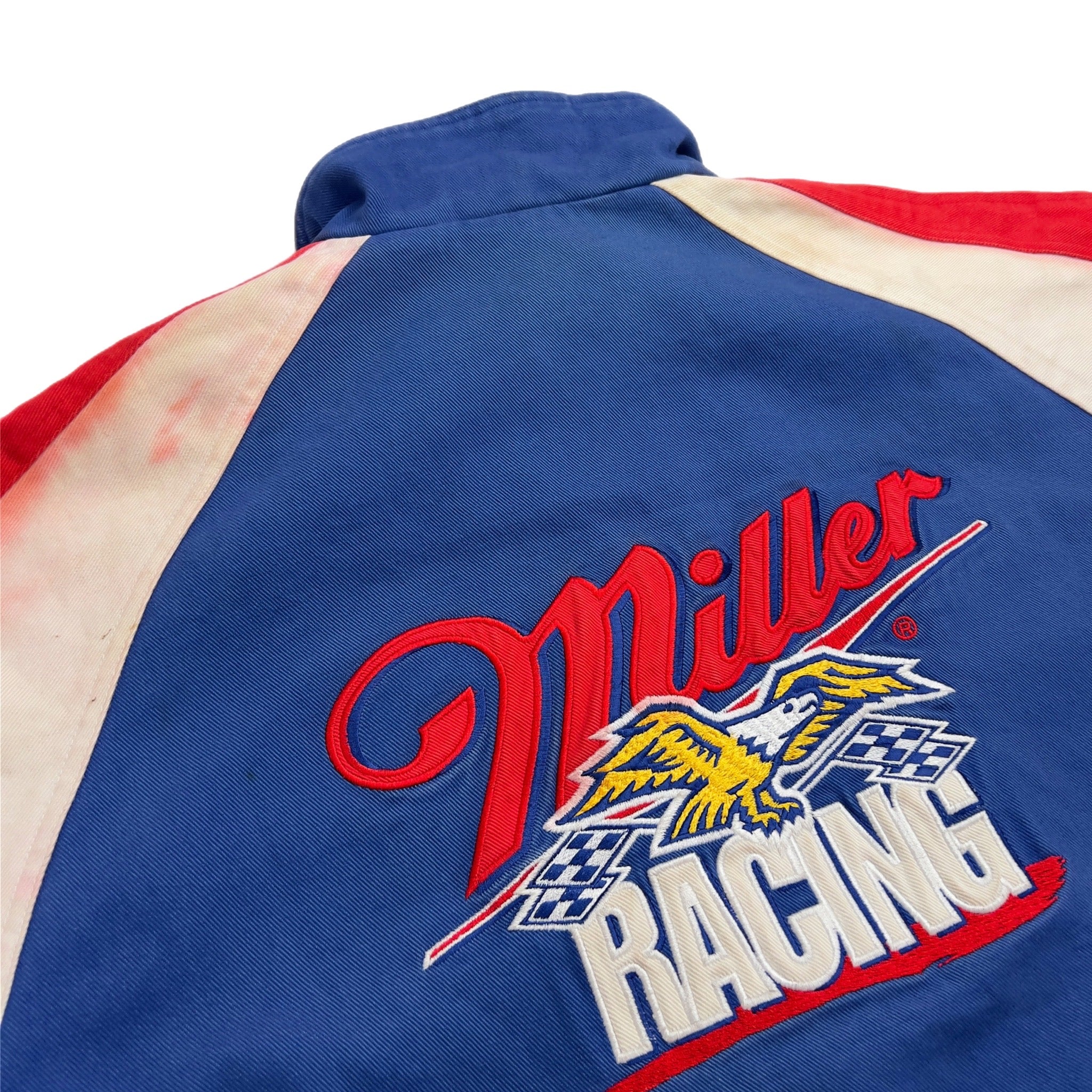 Vintage NASCAR Bubba Wallace Jacket Blue/Red