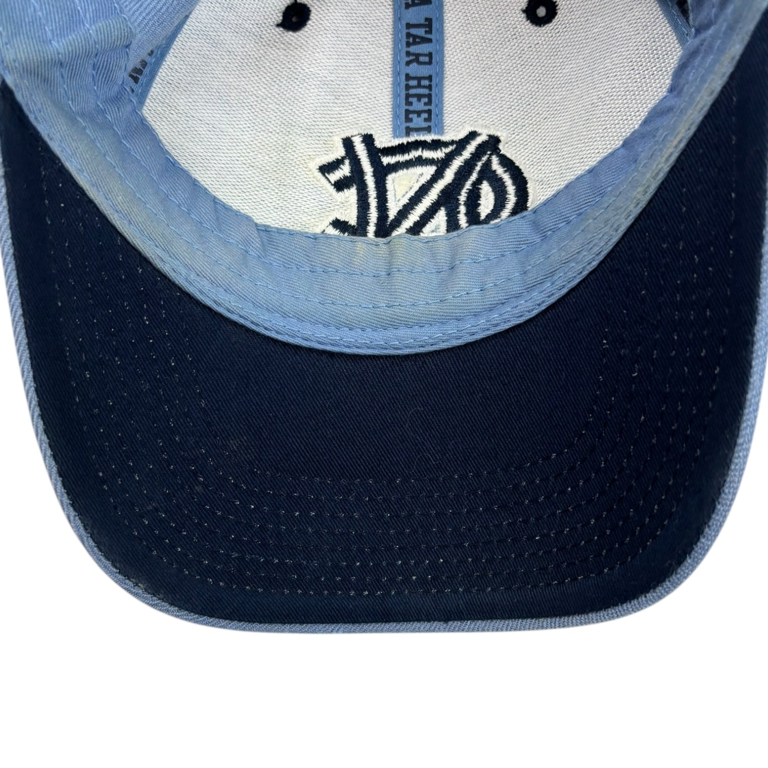 Vintage Carolina Tar Heels Strapback Hat Light Blue