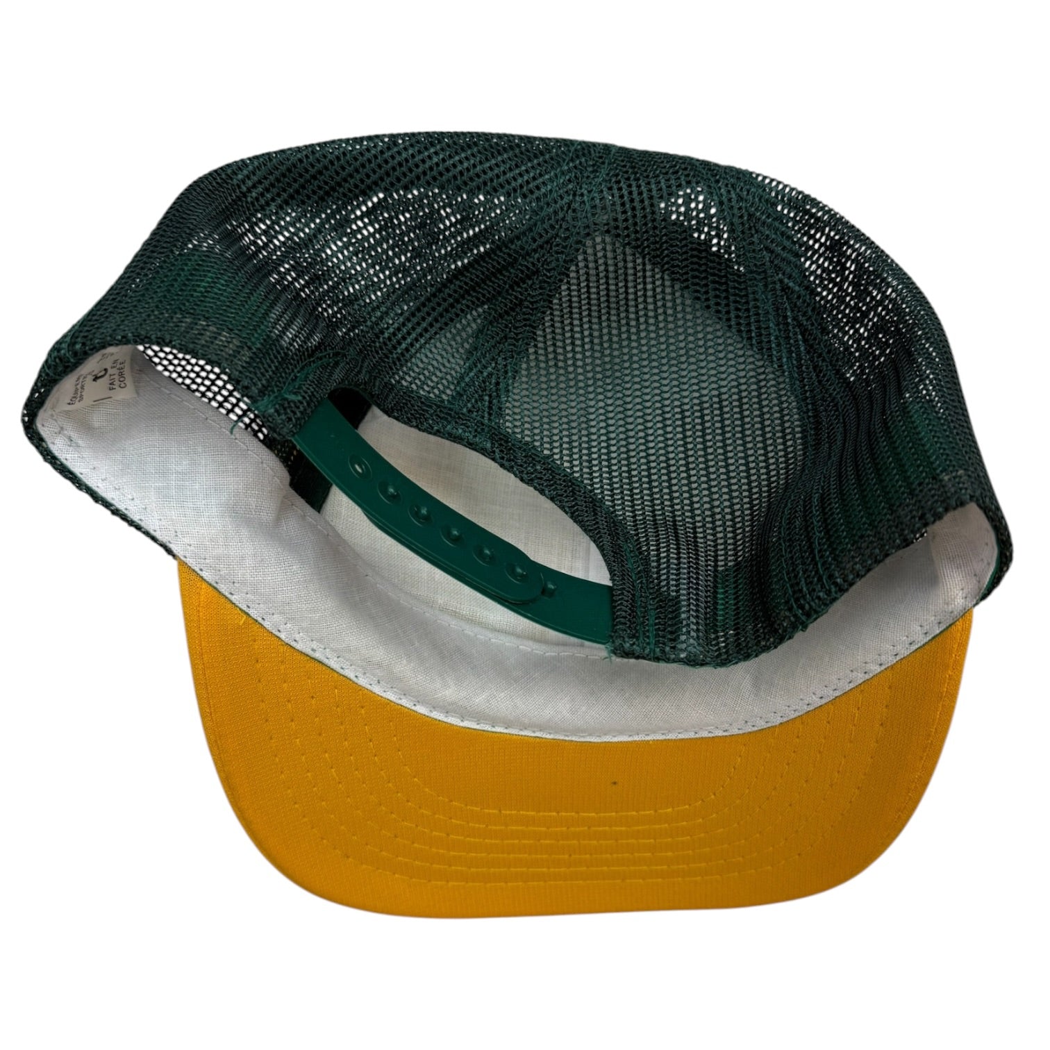 Vintage Oakland A’s Snapback Green/Yellow