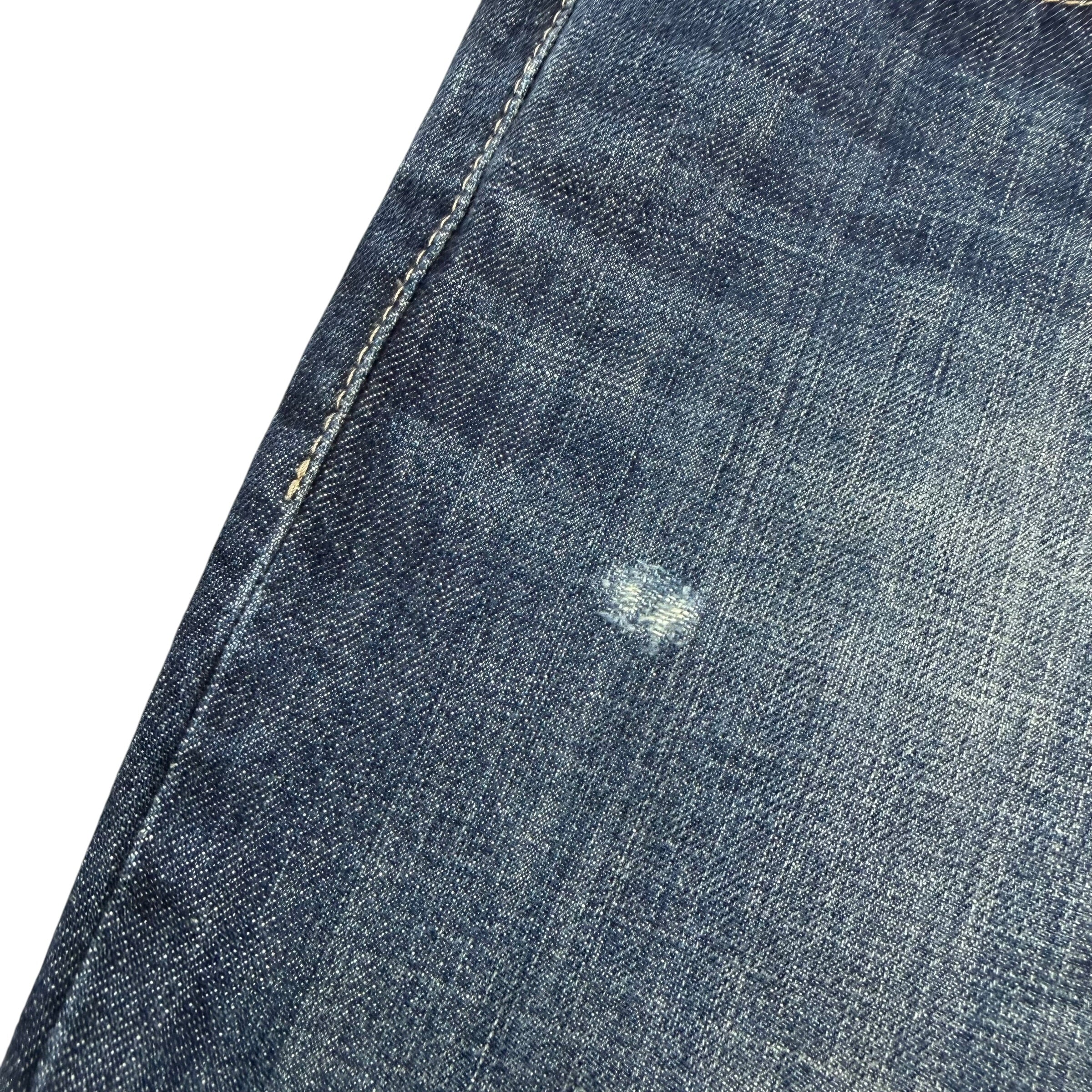 Denim & Supply Ralph Lauren Slouch Fit Dark Wash Jeans Blue