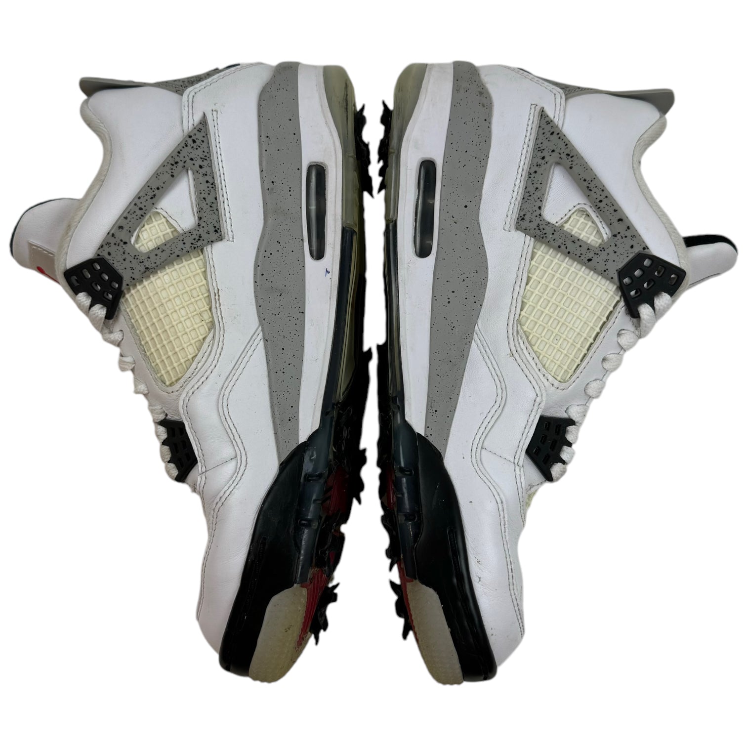 Jordan 4 White Cement Golf (Used)