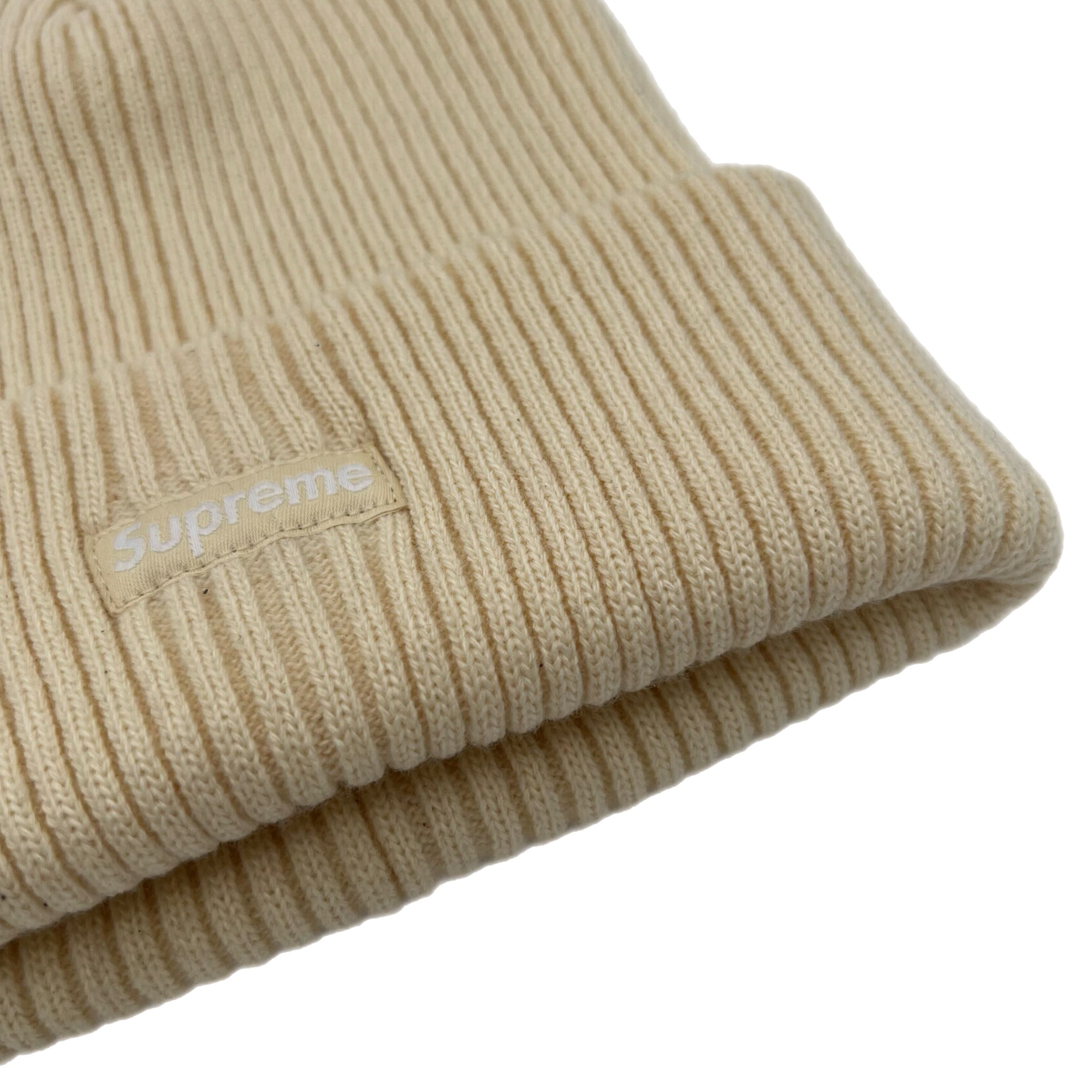 Supreme Overdyed Beanie SS24 Light Tan