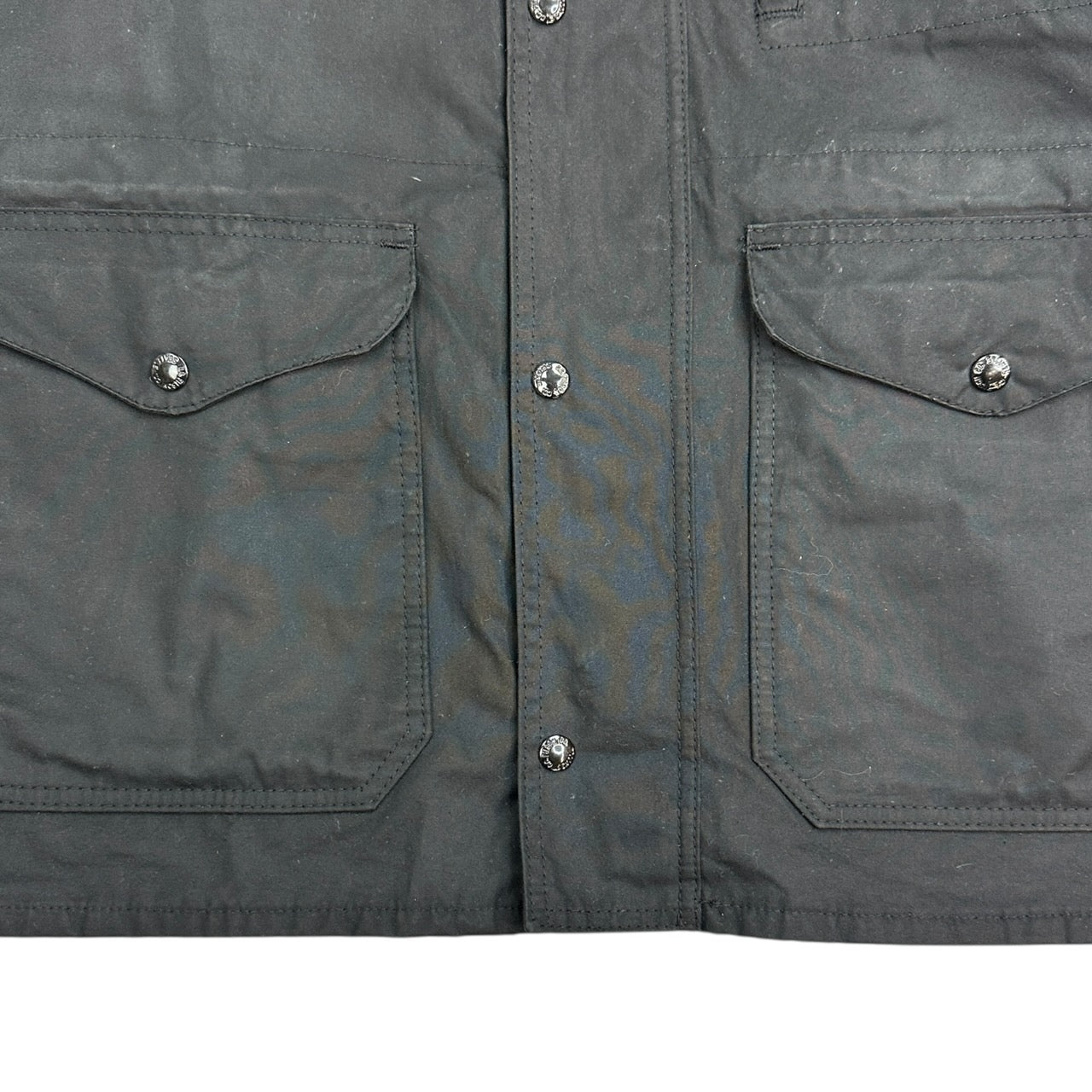 Filson Waxed Tin Cloth Jacket Black
