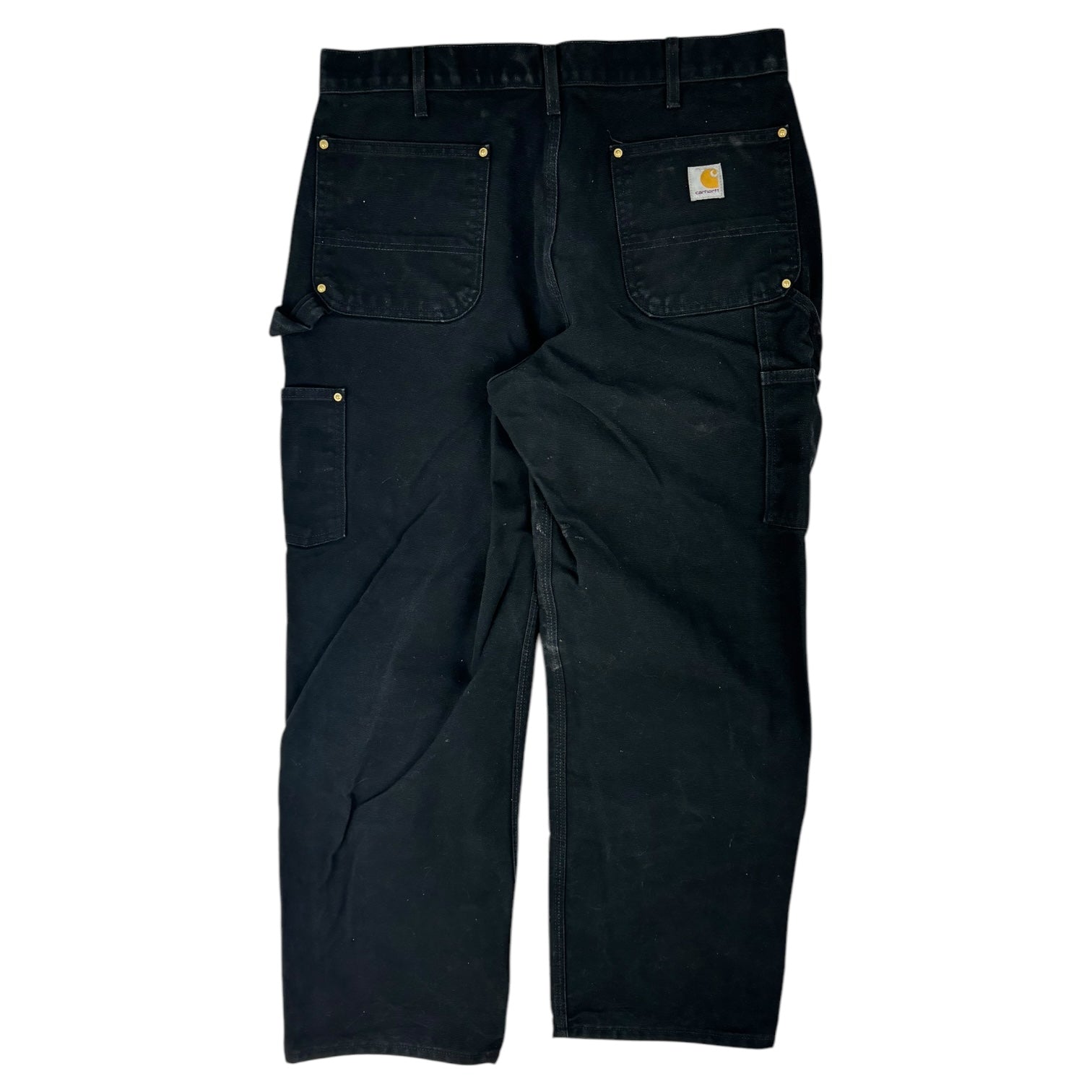 Vintage Carhartt Double Knee Carpenter Pants Black