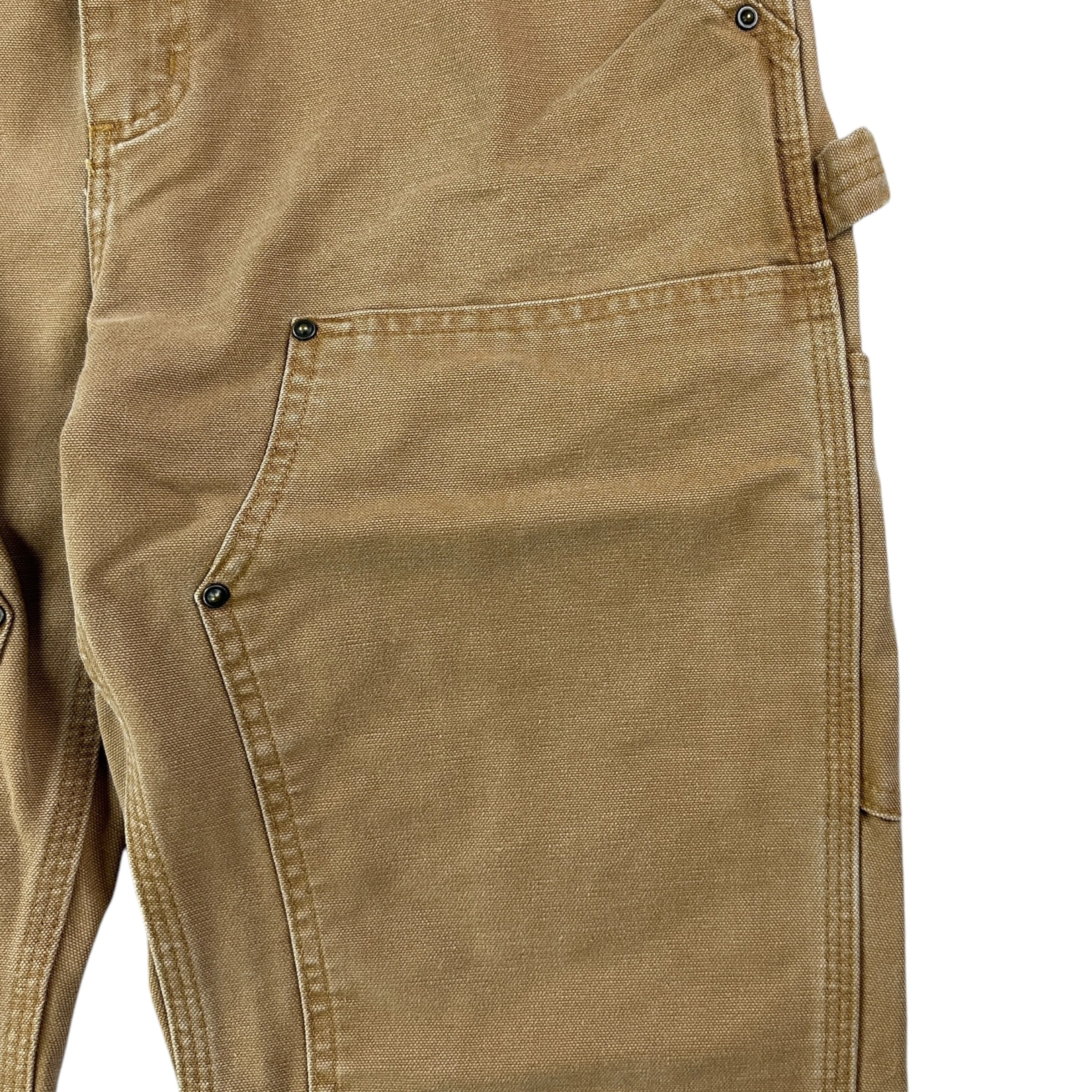 Vintage Carhartt Double Knees Pants Tan