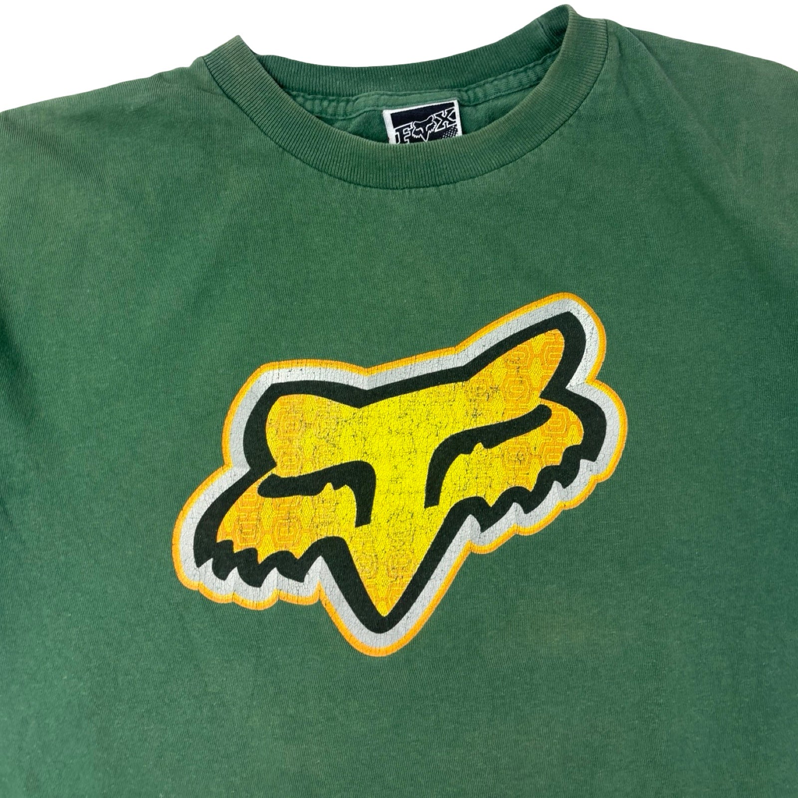Vintage Fox Racing Logo T-Shirt Green