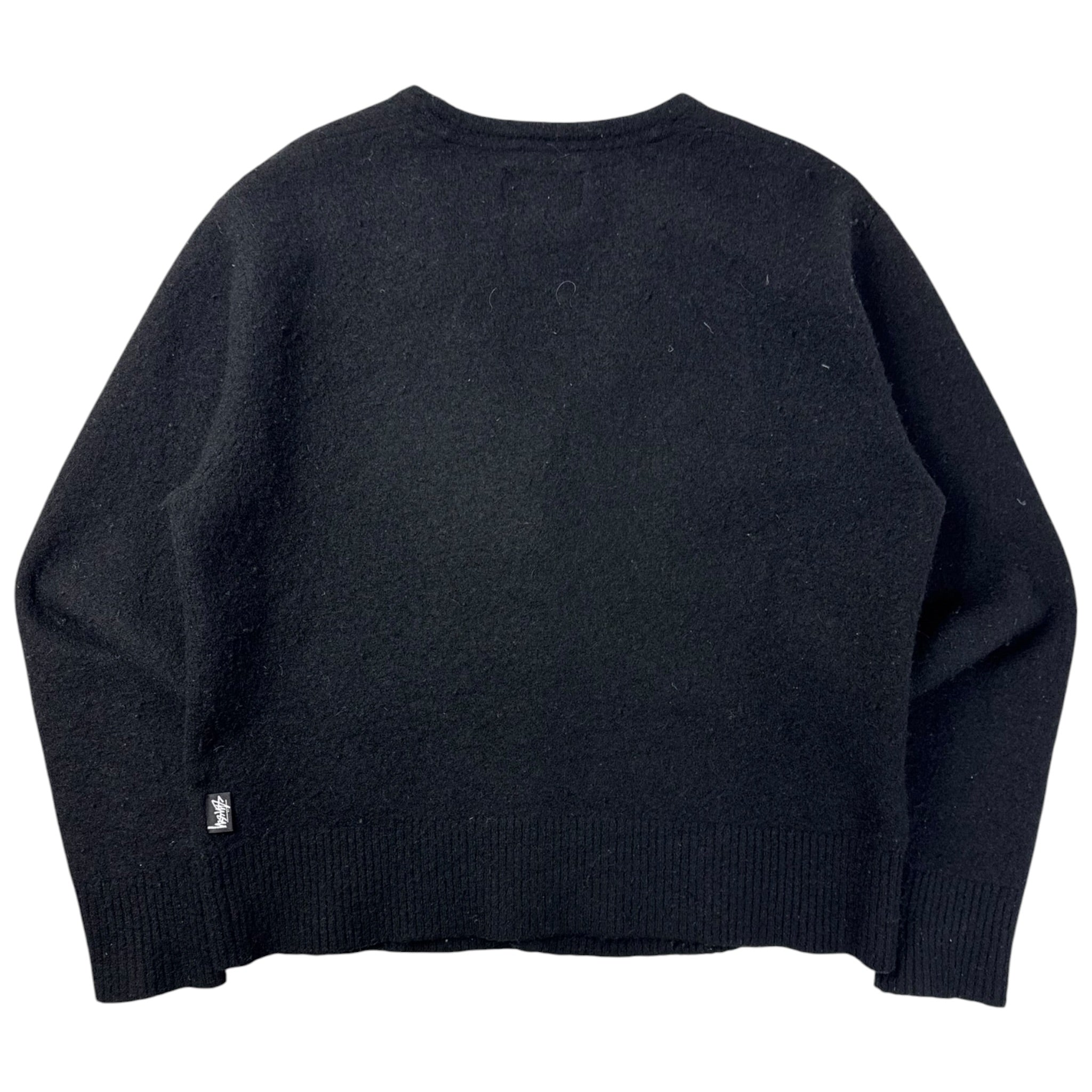 Stüssy Brushed Cardigan Black