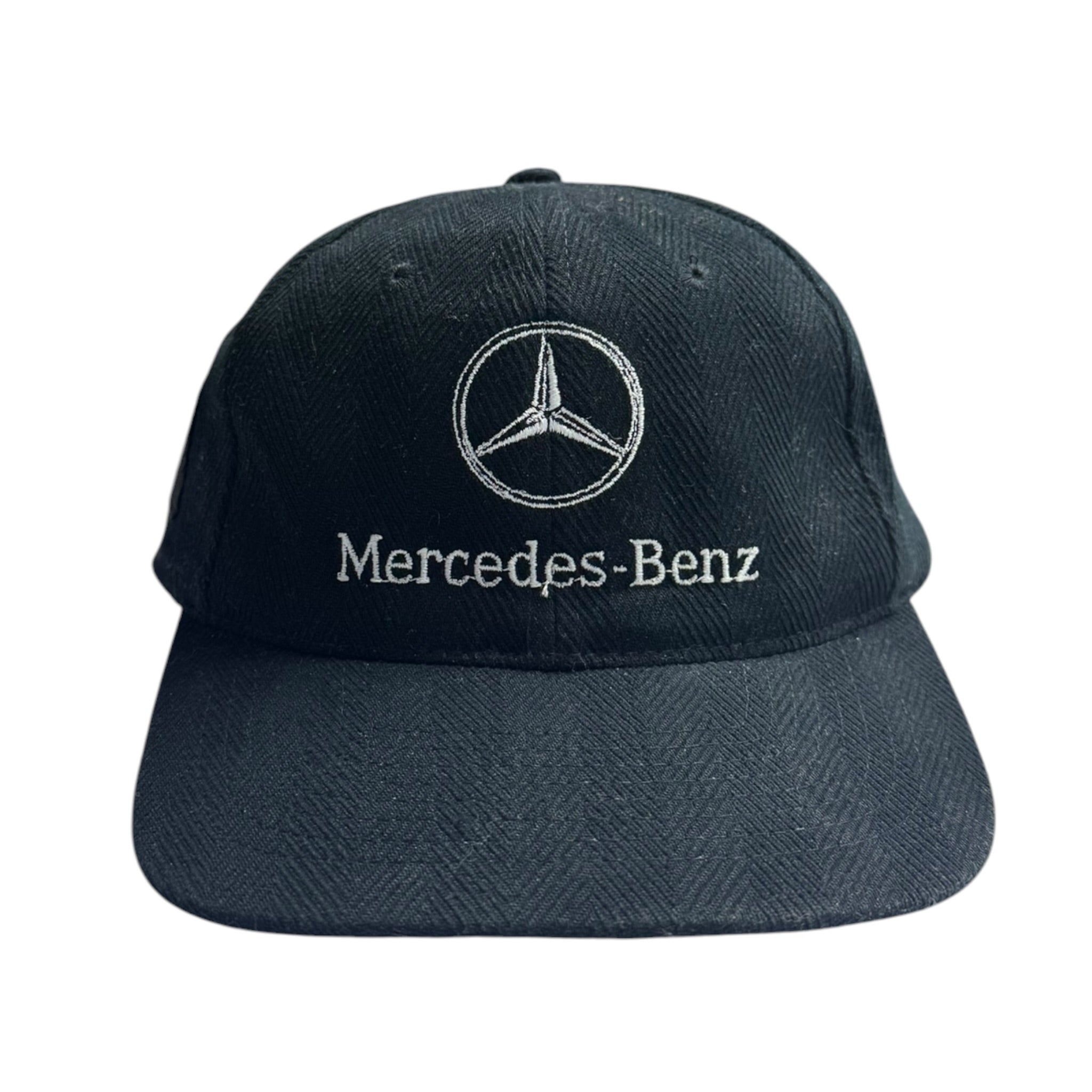 Vintage Mercedes Benz Hat Black