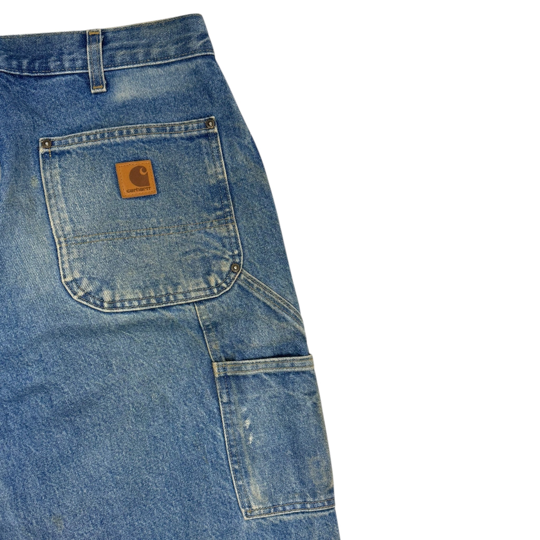 Carhartt Denim Carpenter Double Knee Bottoms