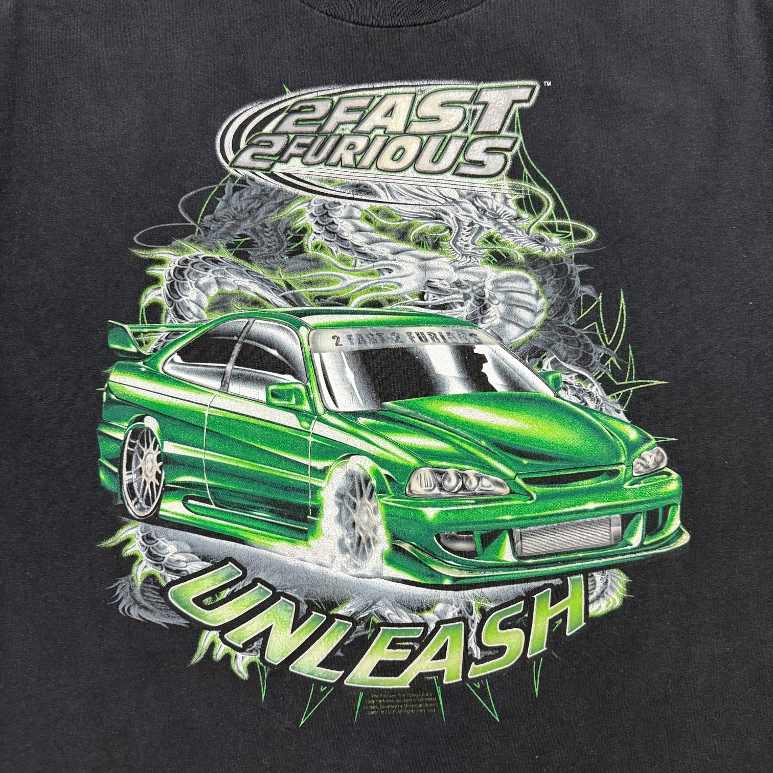 2003 2 Fast 2 Furious Unleash Tee Black