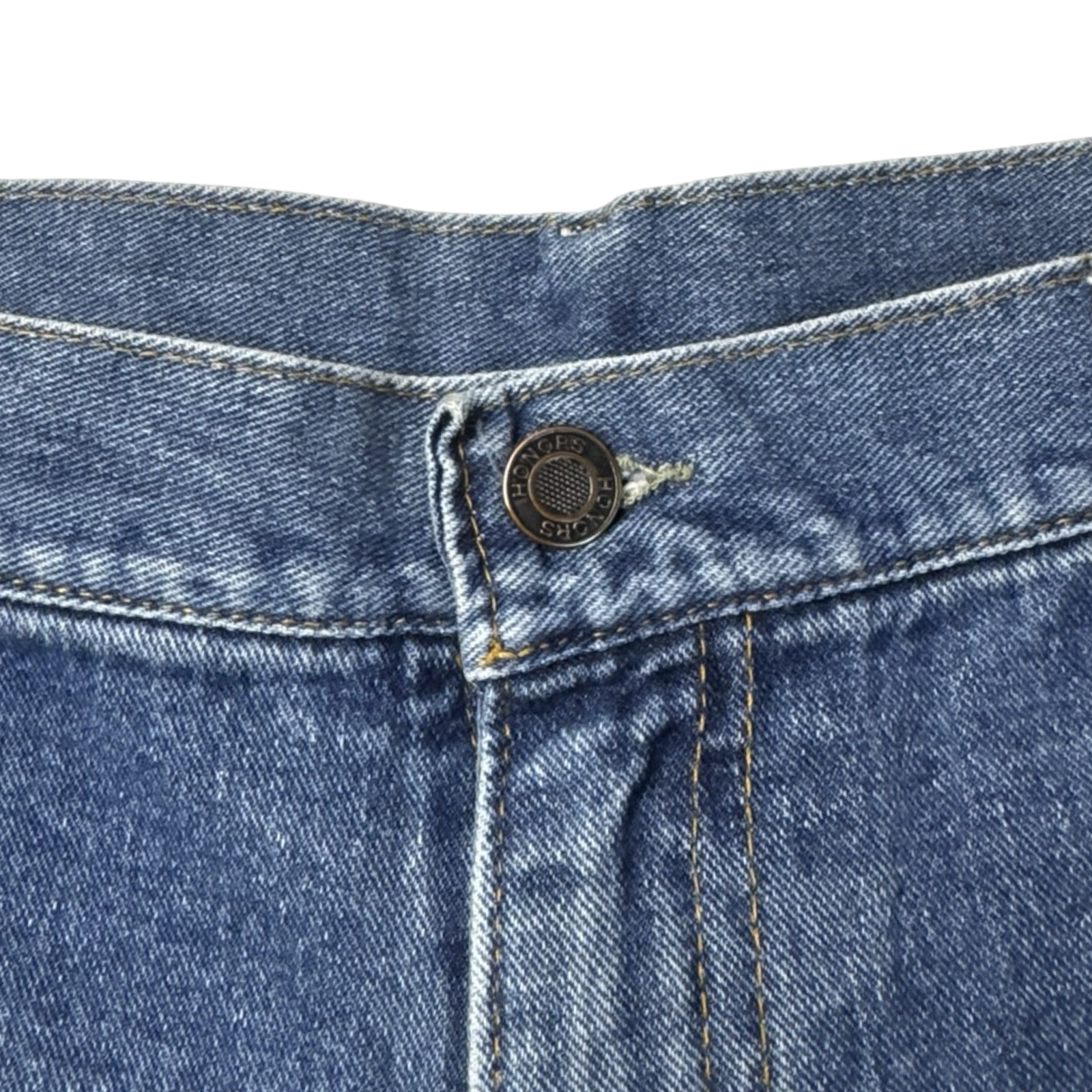 Vintage Cargo Denim Shorts Medium Indigo