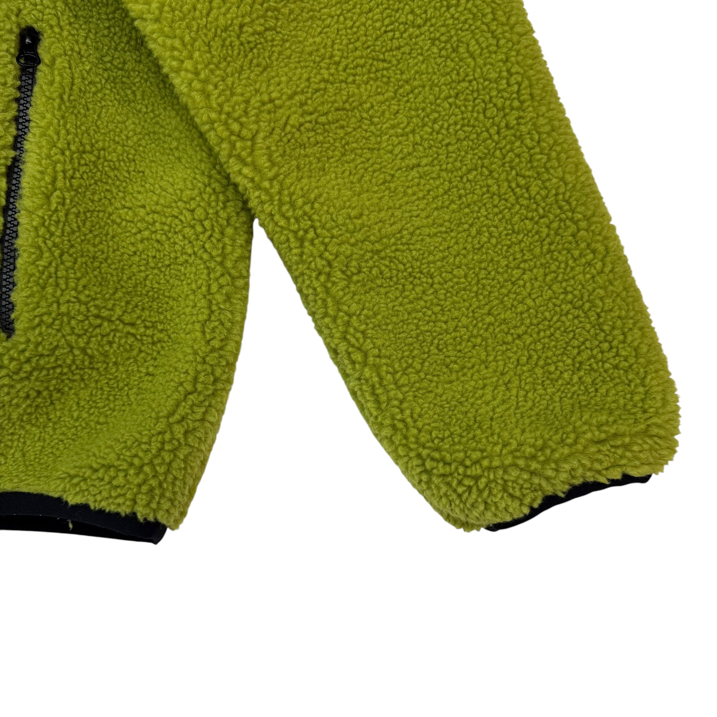 Stussy Sherpa Reversible Jacket Moss Green