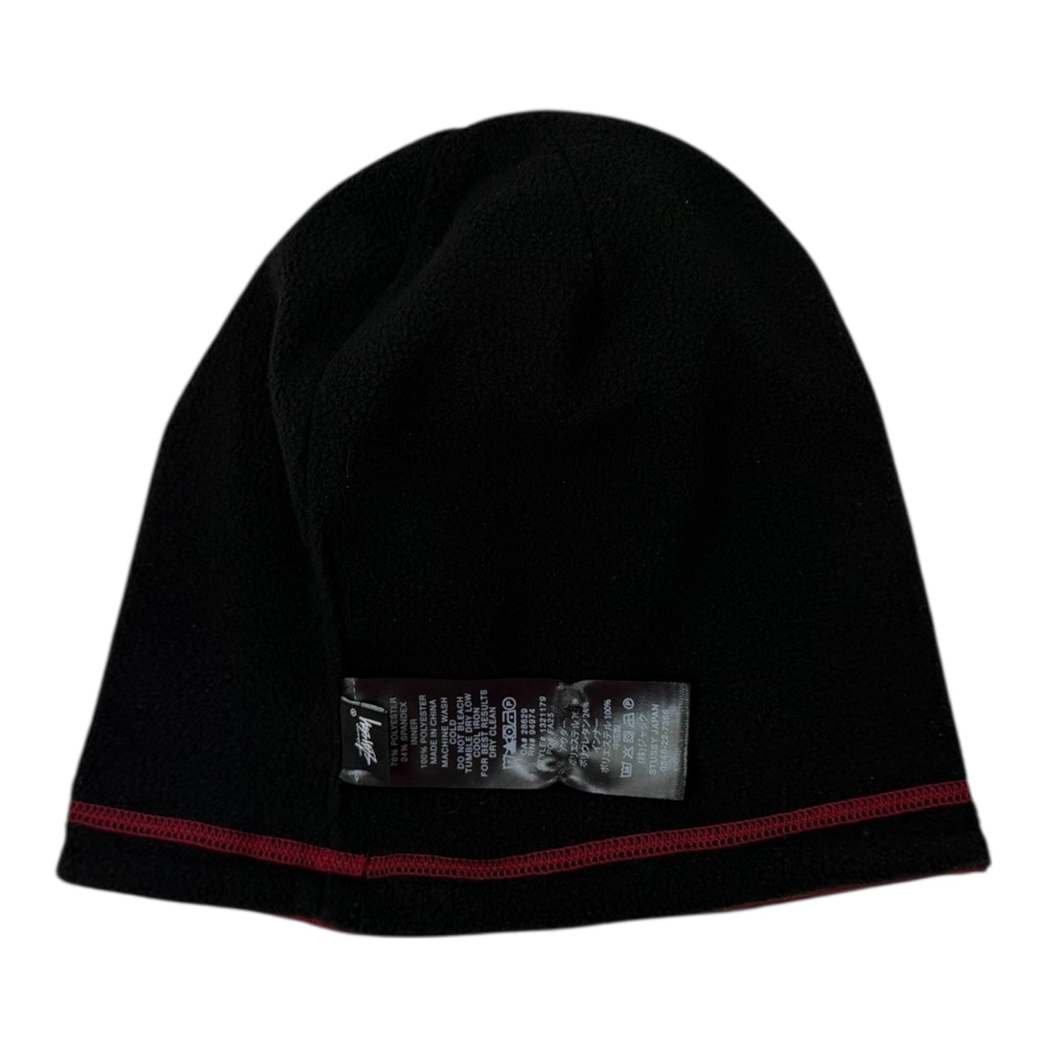 Stussy Reversible Tech Skullcap Beanie Red/Black
