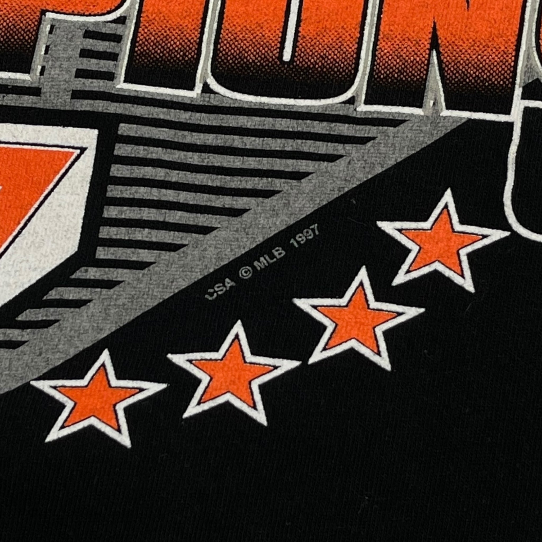 1997 Baltimore Orioles Champions T-Shirt Black