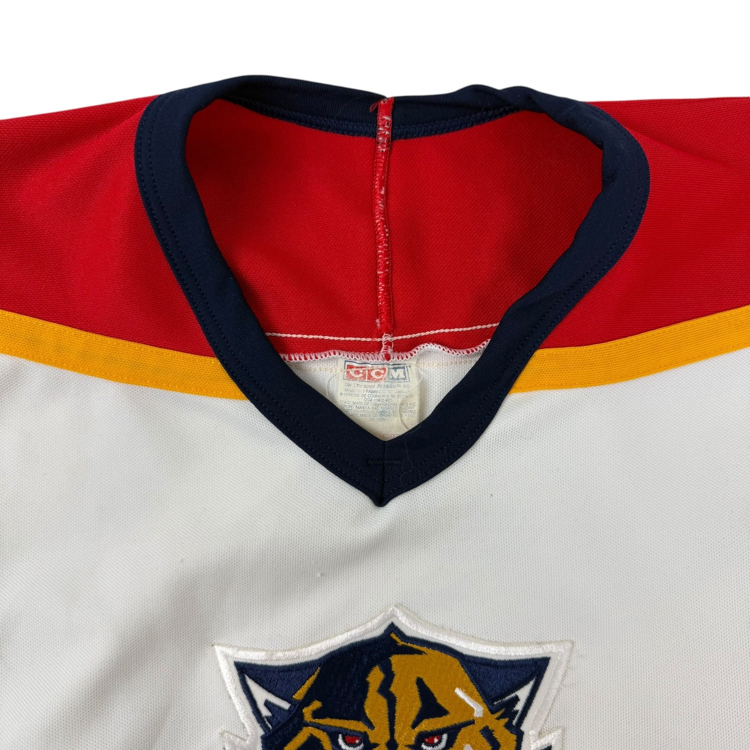 Vintage Florida Panthers Hockey Jersey White