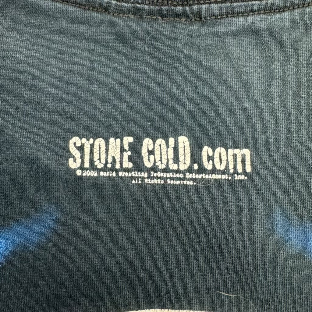 2002 Stone Cold "What?" Skull T-Shirt