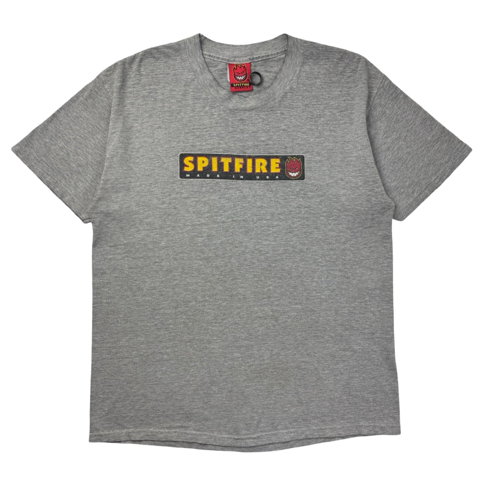 Vintage Spitfire Wheels Box Logo Skate T-Shirt
