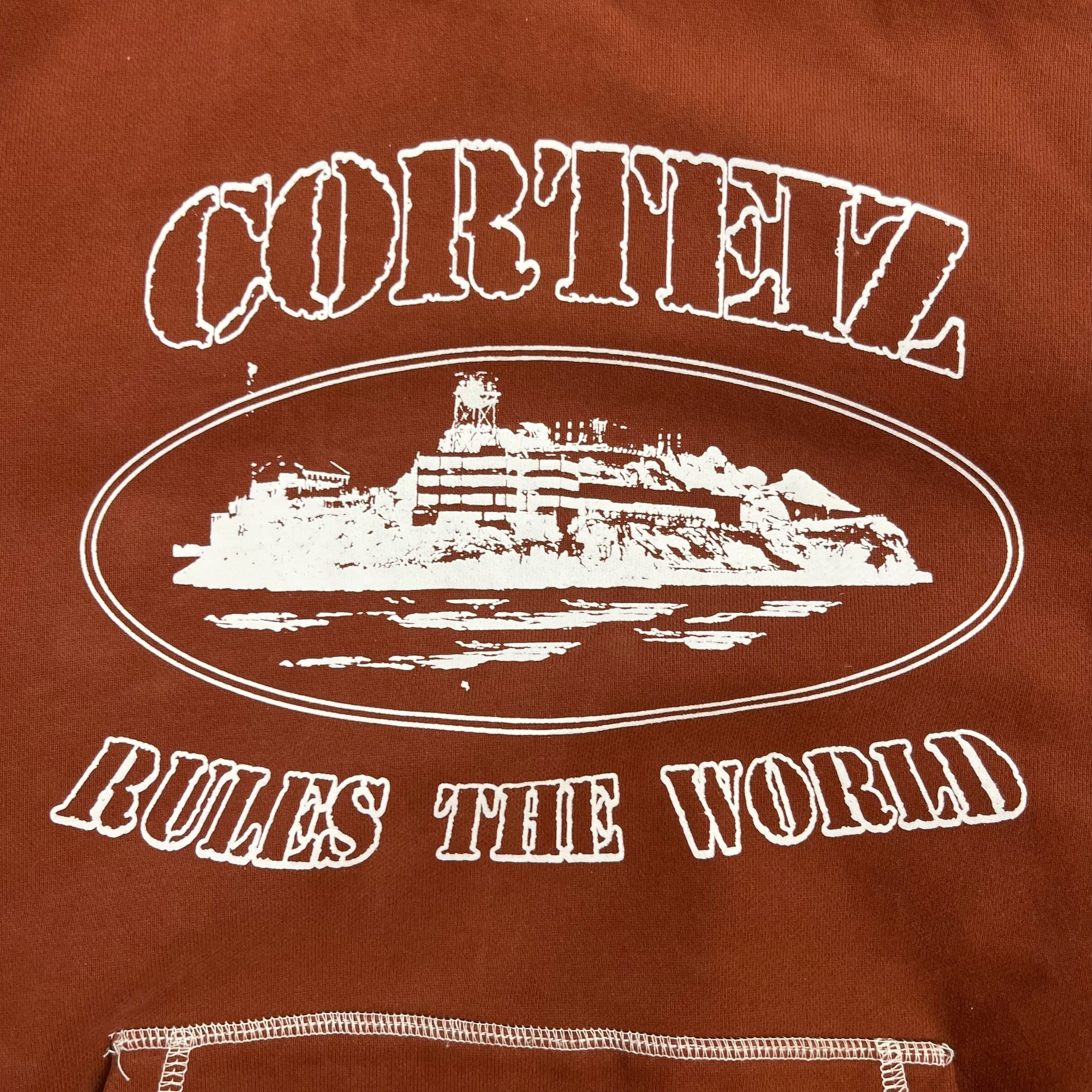 Corteiz Superior Hoodie Rust