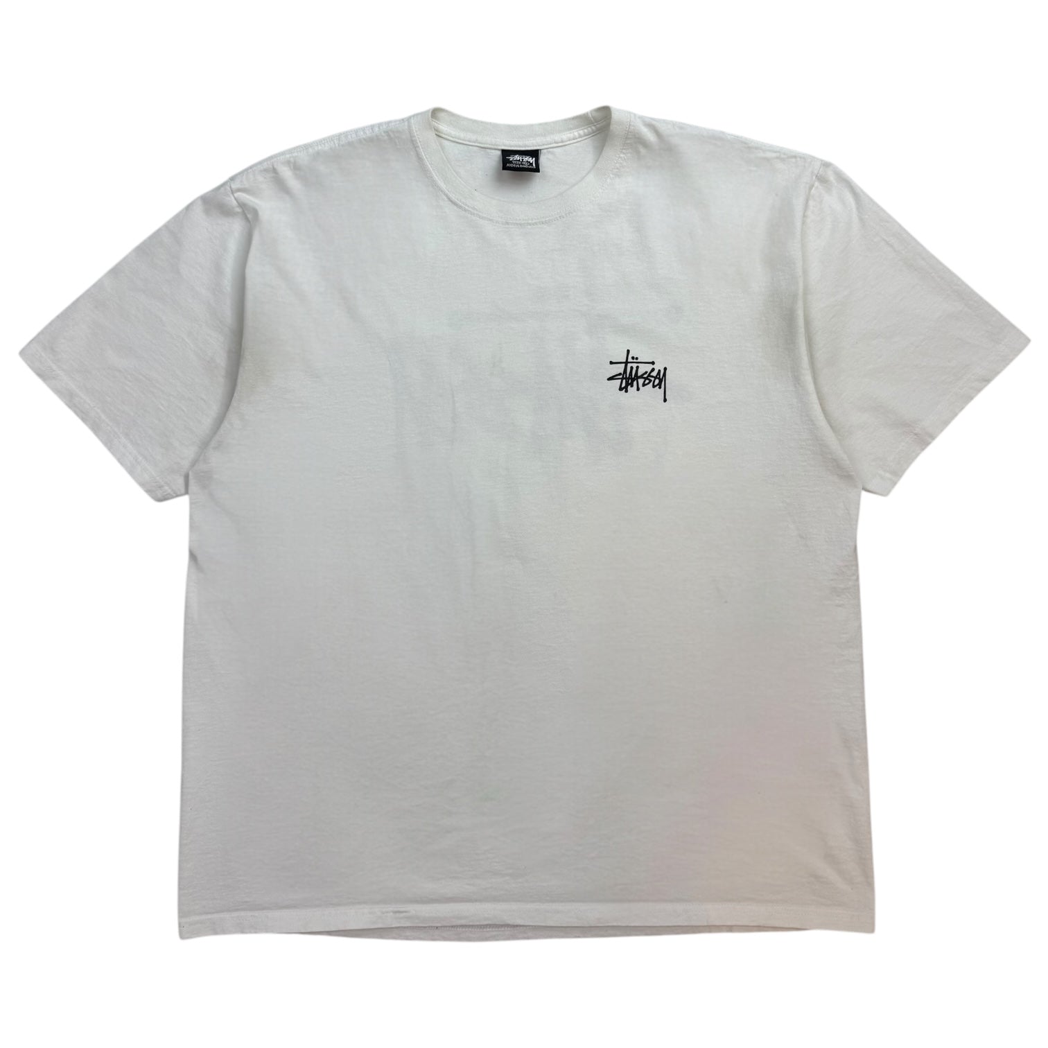 Stussy Stock Basic Tee White