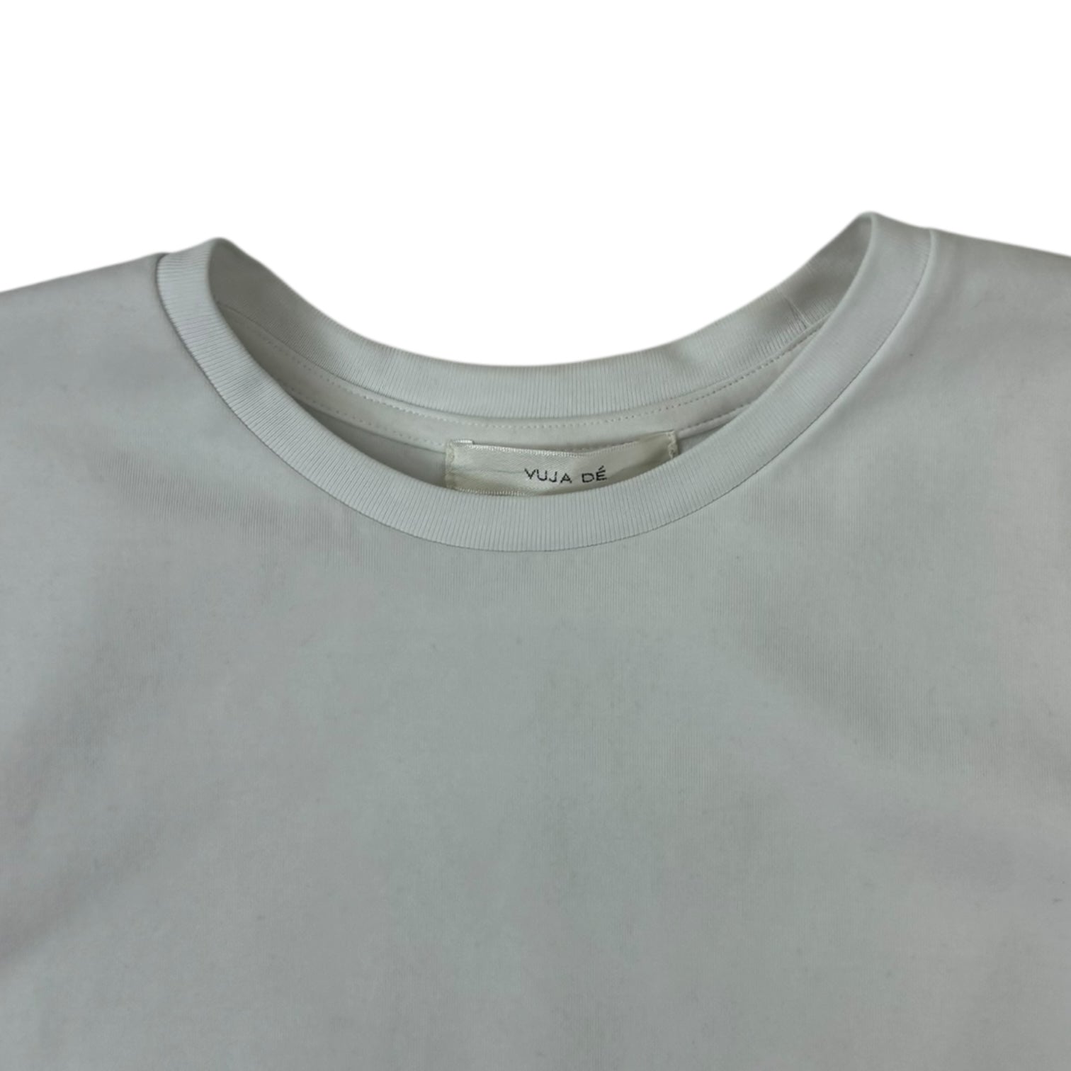 Vuja De The Forme Twisted Seam T-Shirt White