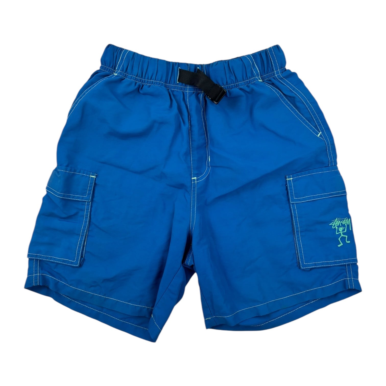 Stussy Belted Hiking Short Blue