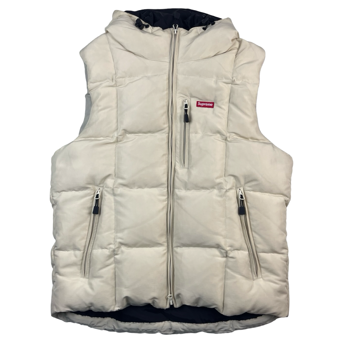 Supreme Puffer Hooded Vest