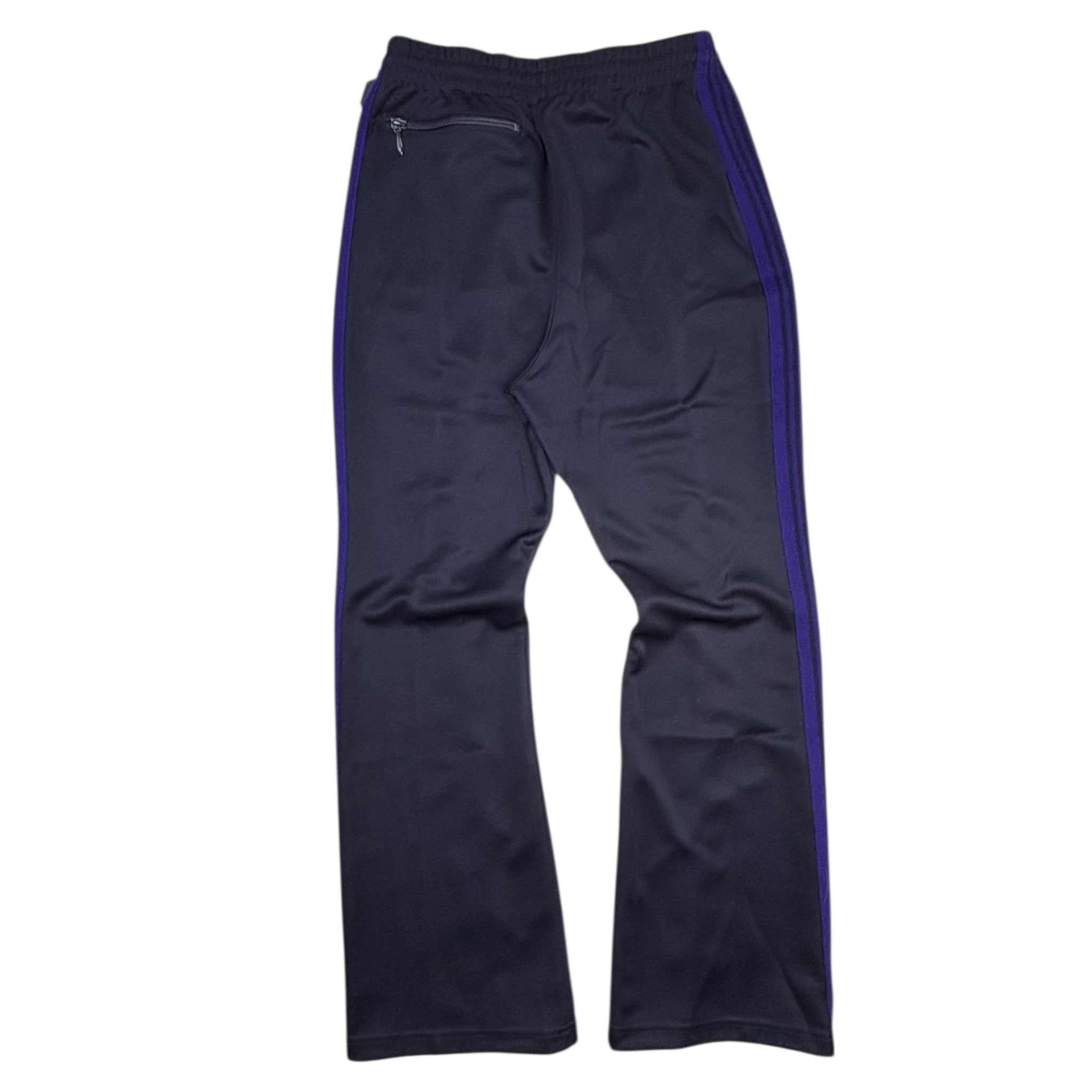 Needles Boot Cut Track Pants Navy/Purple