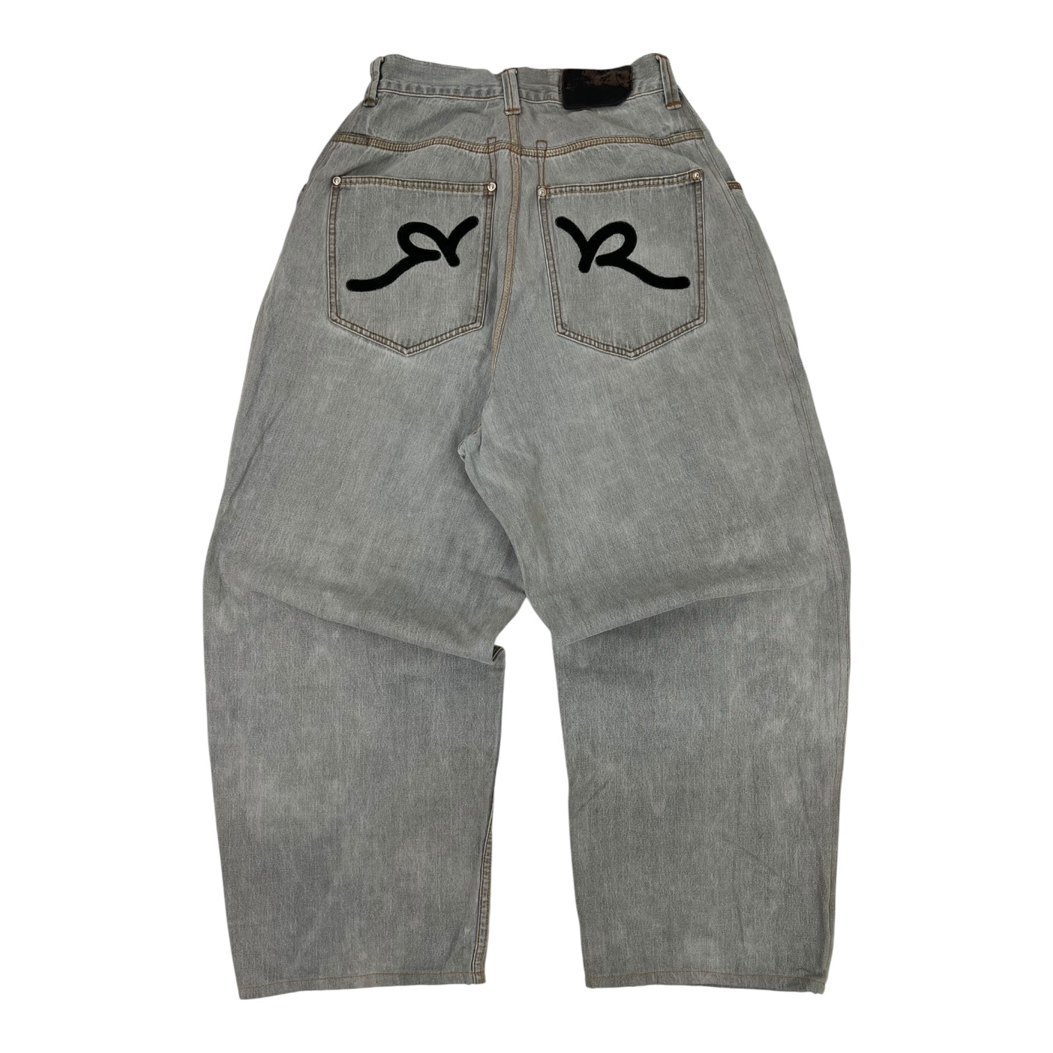 Vintage Y2K Rocawear Baggy Denim Pant Grey