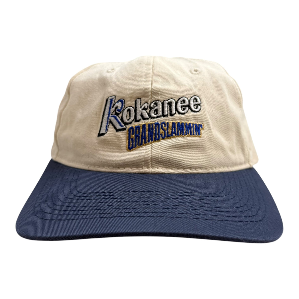 Vintage Kokanee Grandslammin’ Hat White/Blue