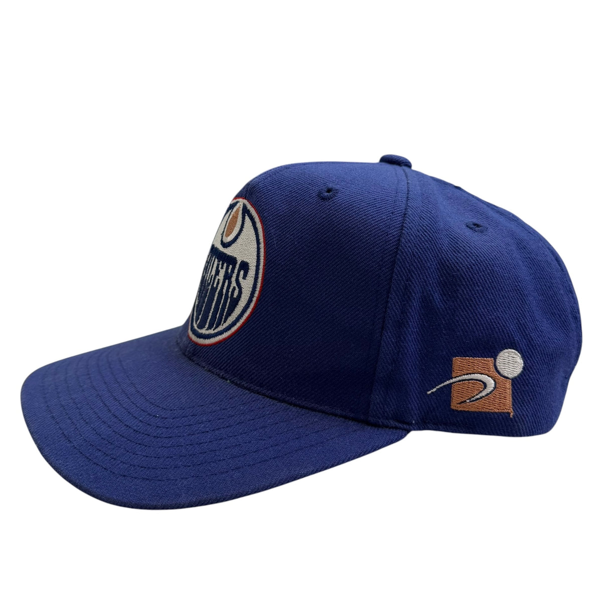 Vintage Edmonton Oilers Sports Specialities Embroidered Hat Blue