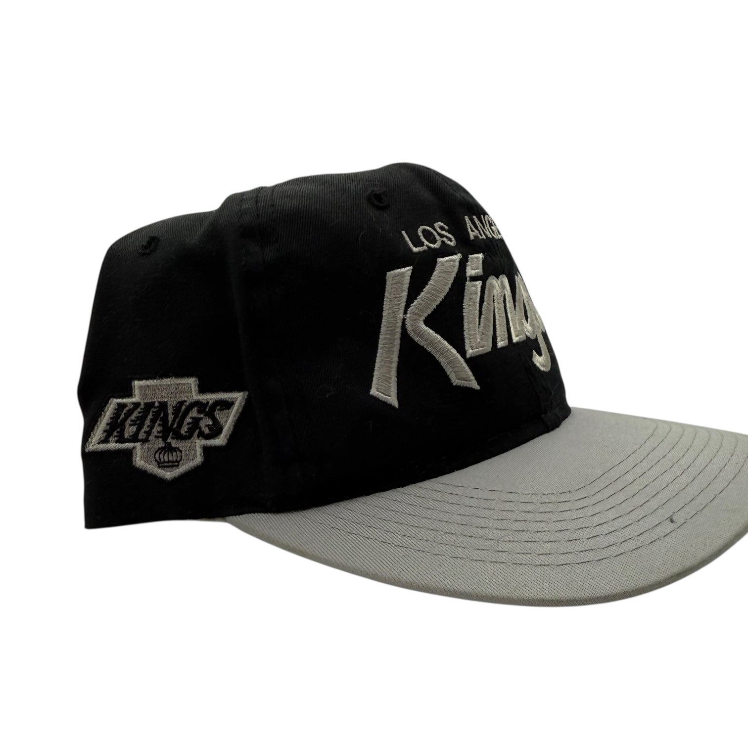 Vintage Sport Specialties Los Angeles Kings Script Hat Black/Grey