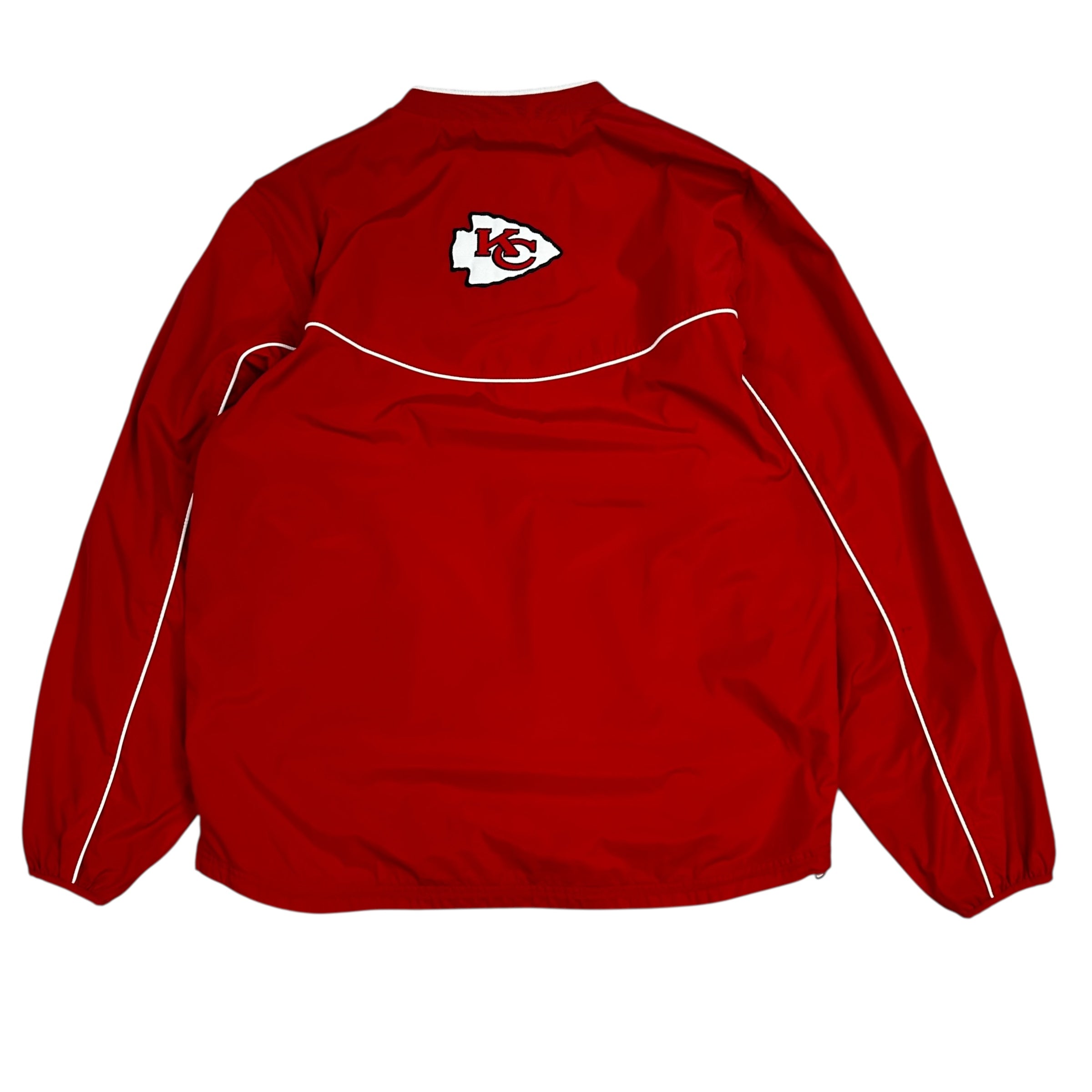 Vintage Reebok Kansas City Chiefs Pullover Windbreaker Red