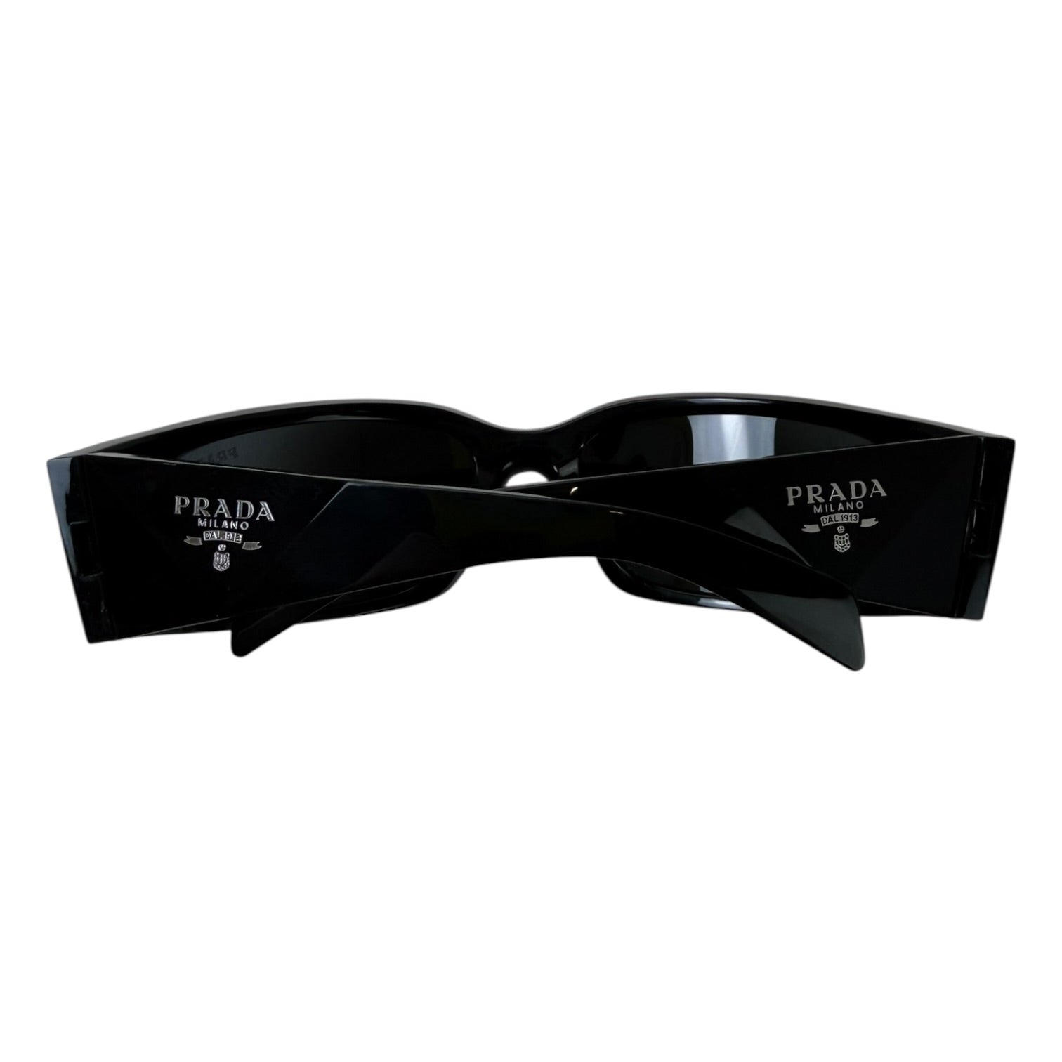 Prada SPRA19 Wrap Around Sunglasses Black
