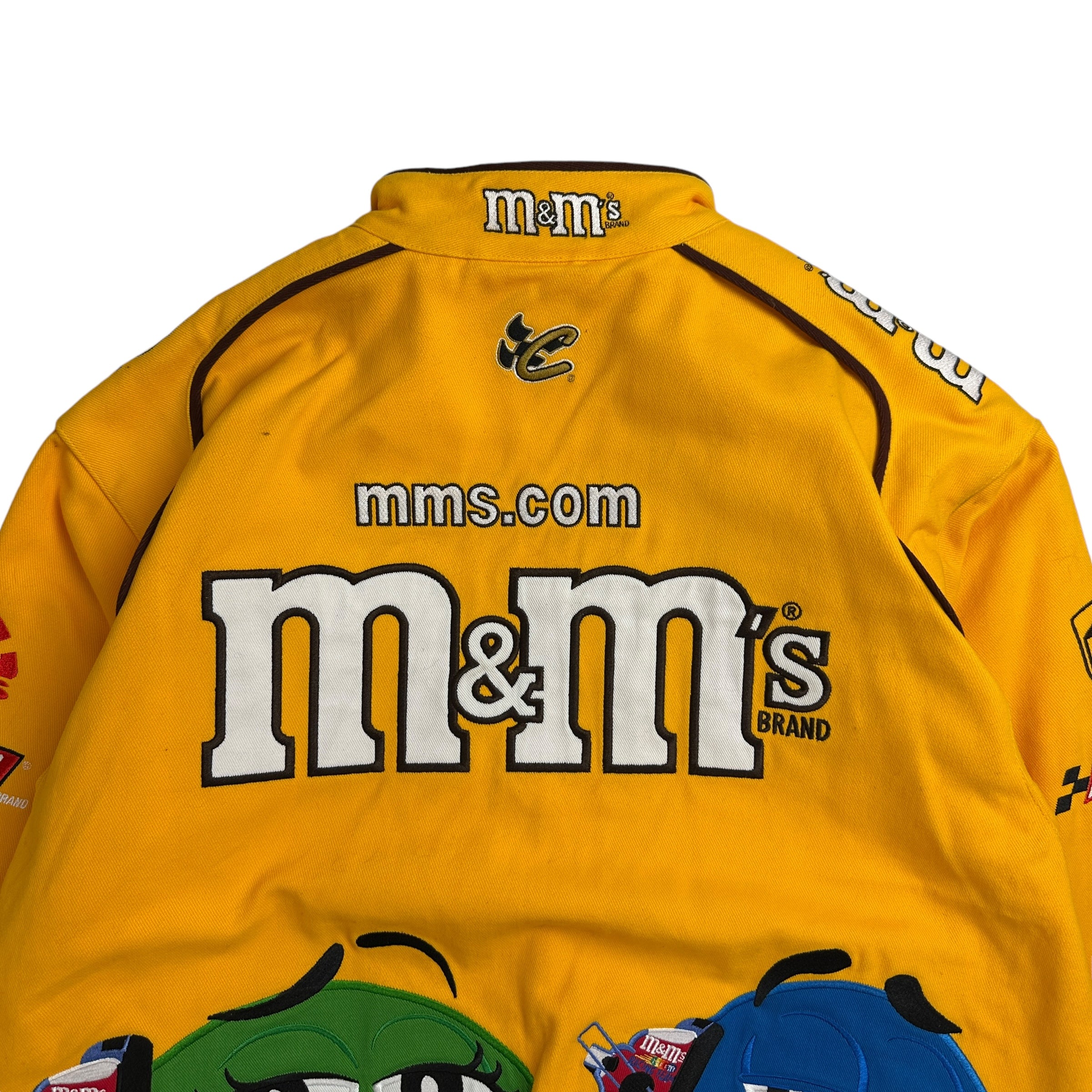 Vintage M&M Elliot Sadler Nascar Jacket