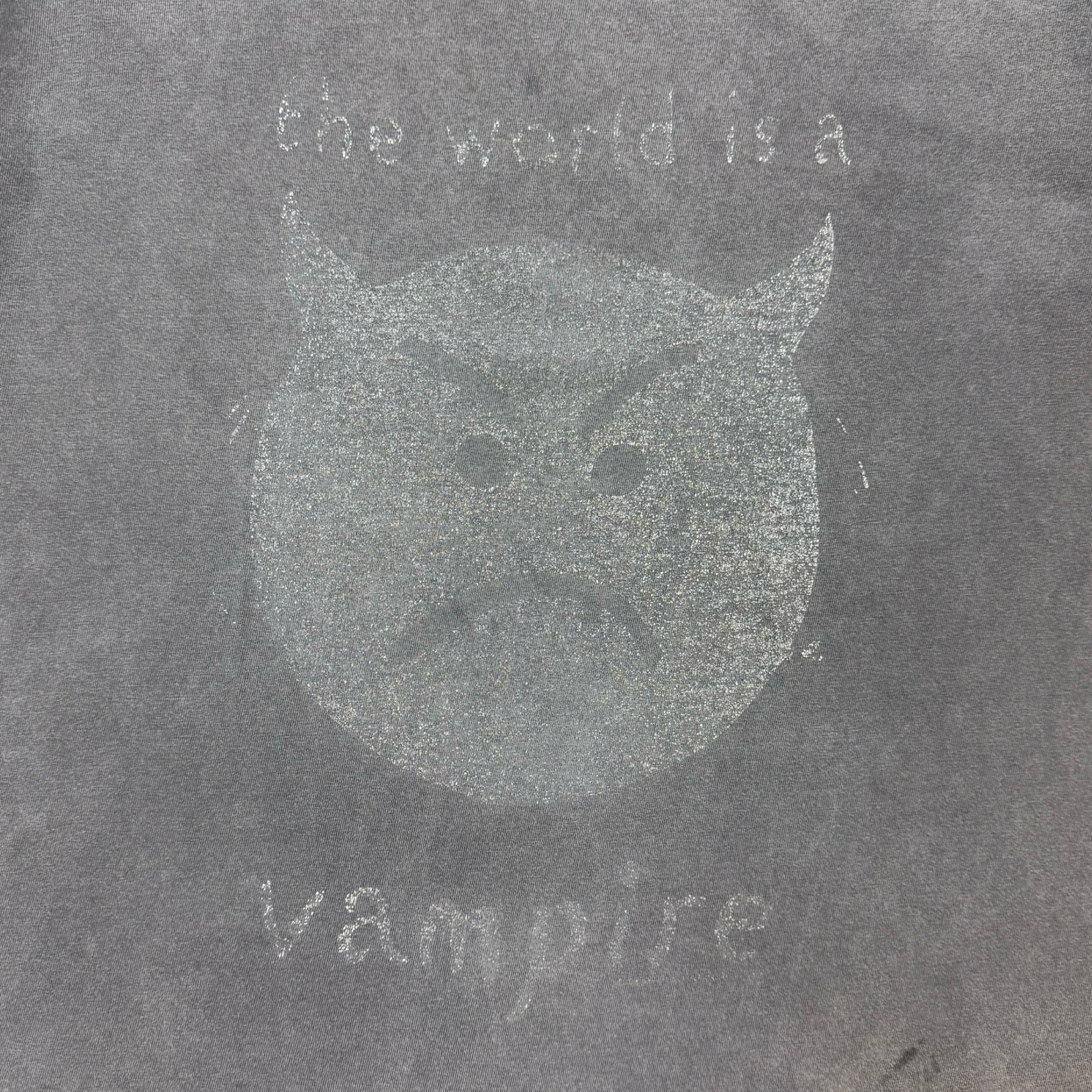 1996 The Smashing Pumpkins Infinite Sadness Tour ‘The World Is A Vampire’ Tee Grey