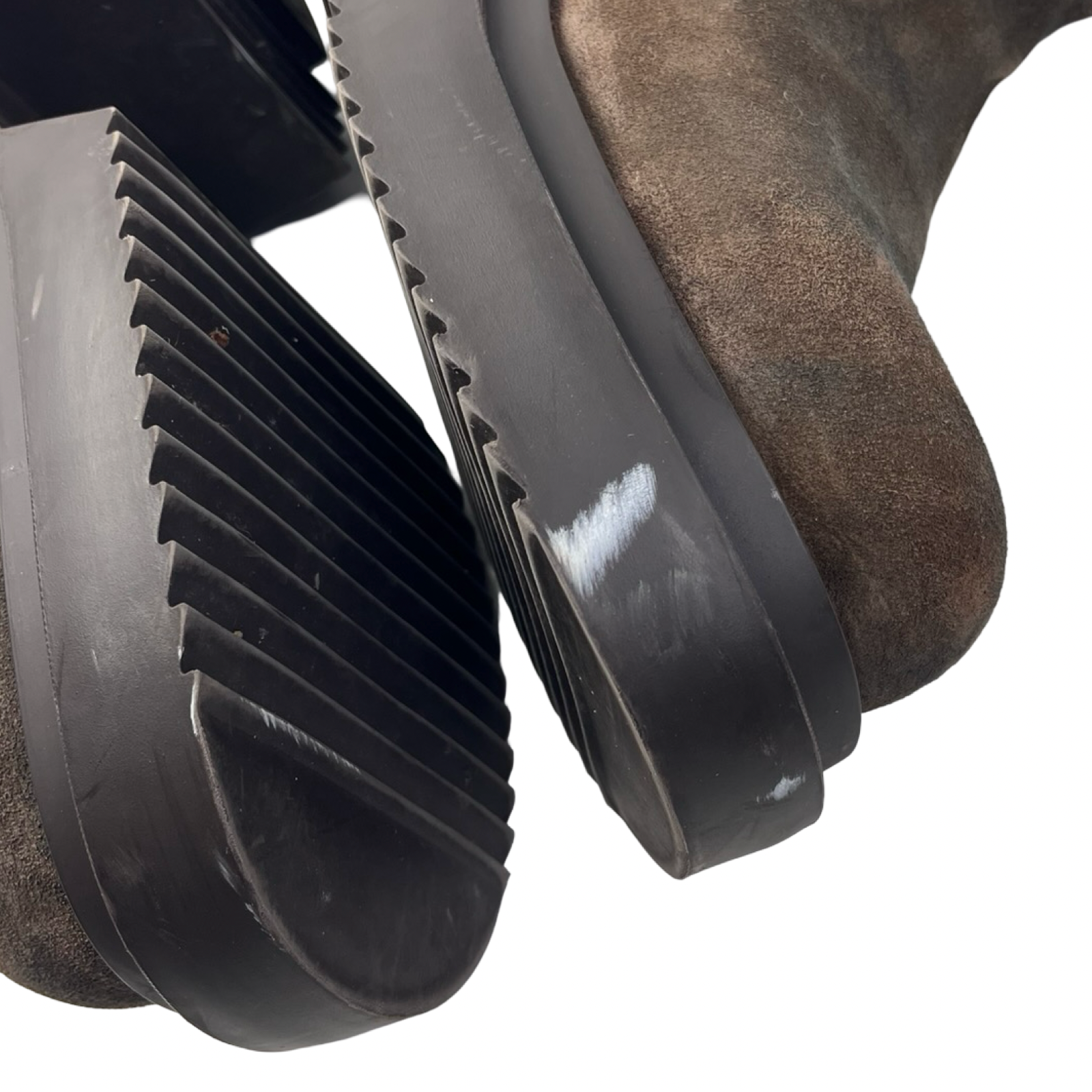 Rick Owens Runway Beatle Bogun Suede Boot (Used)