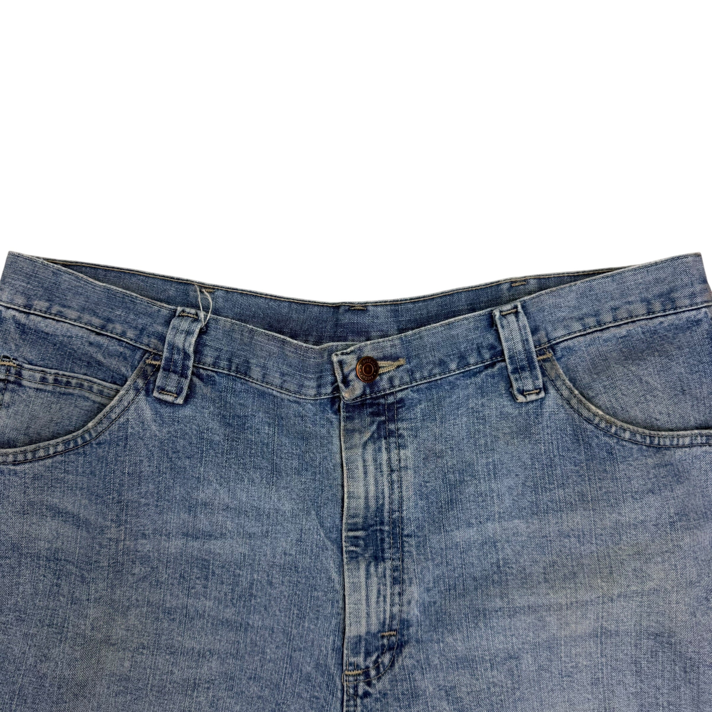 Vintage Wrangler Denim Carpenter Shorts Blue