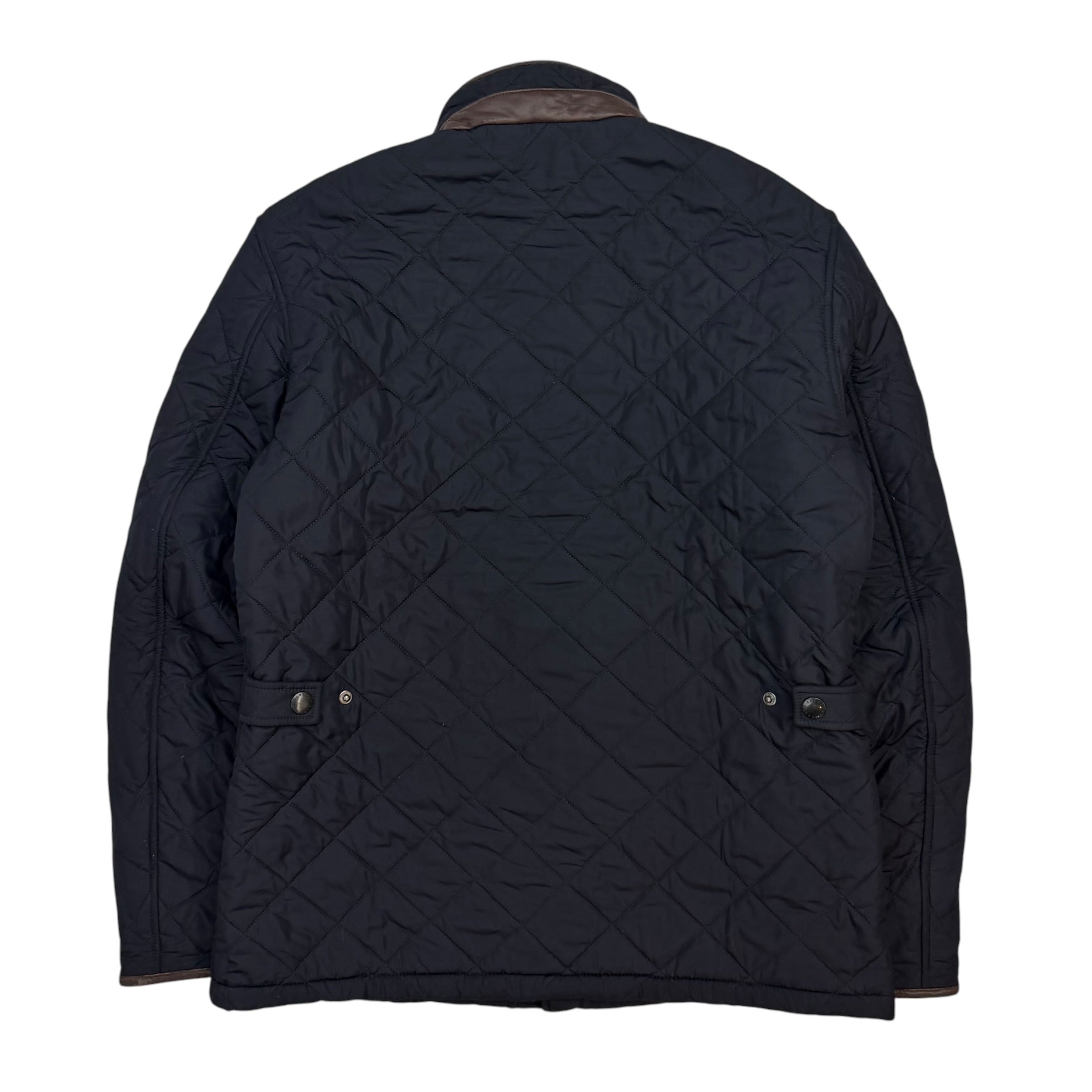 Vintage Barbour Quilted Jacket Black