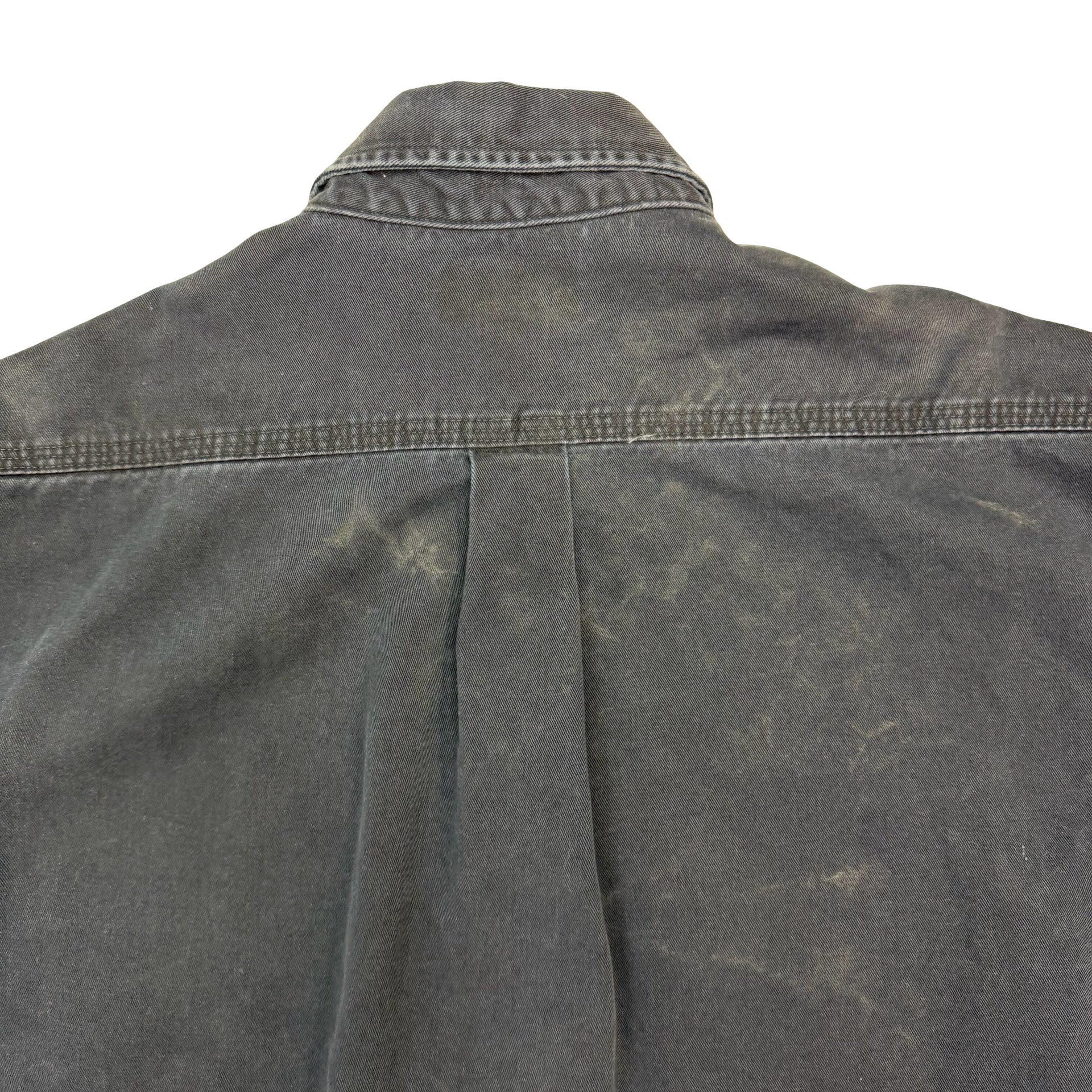 Vintage Carhartt Button Up Hunting Shirt Navy