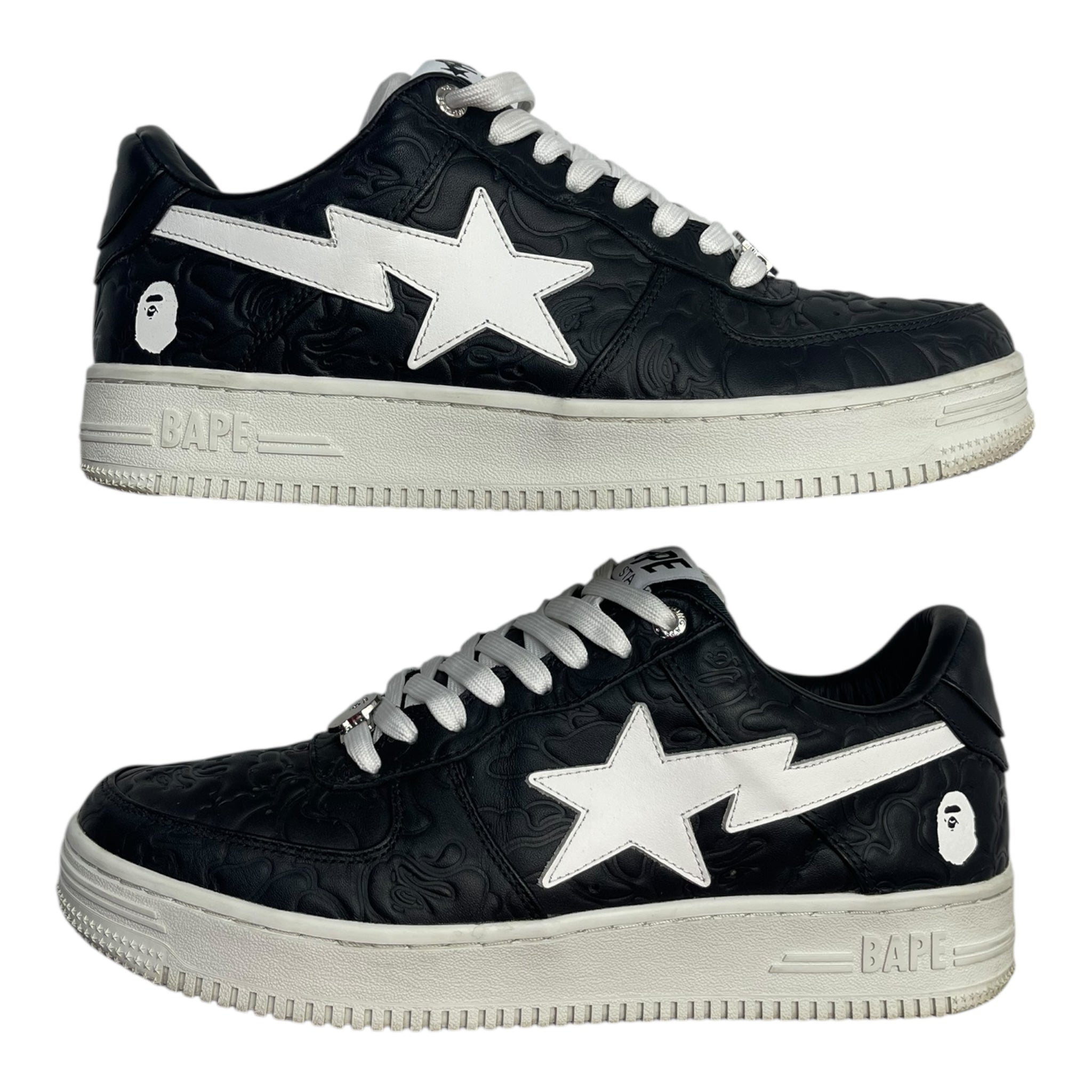 Bape Sta Low #3 Line Camo Black