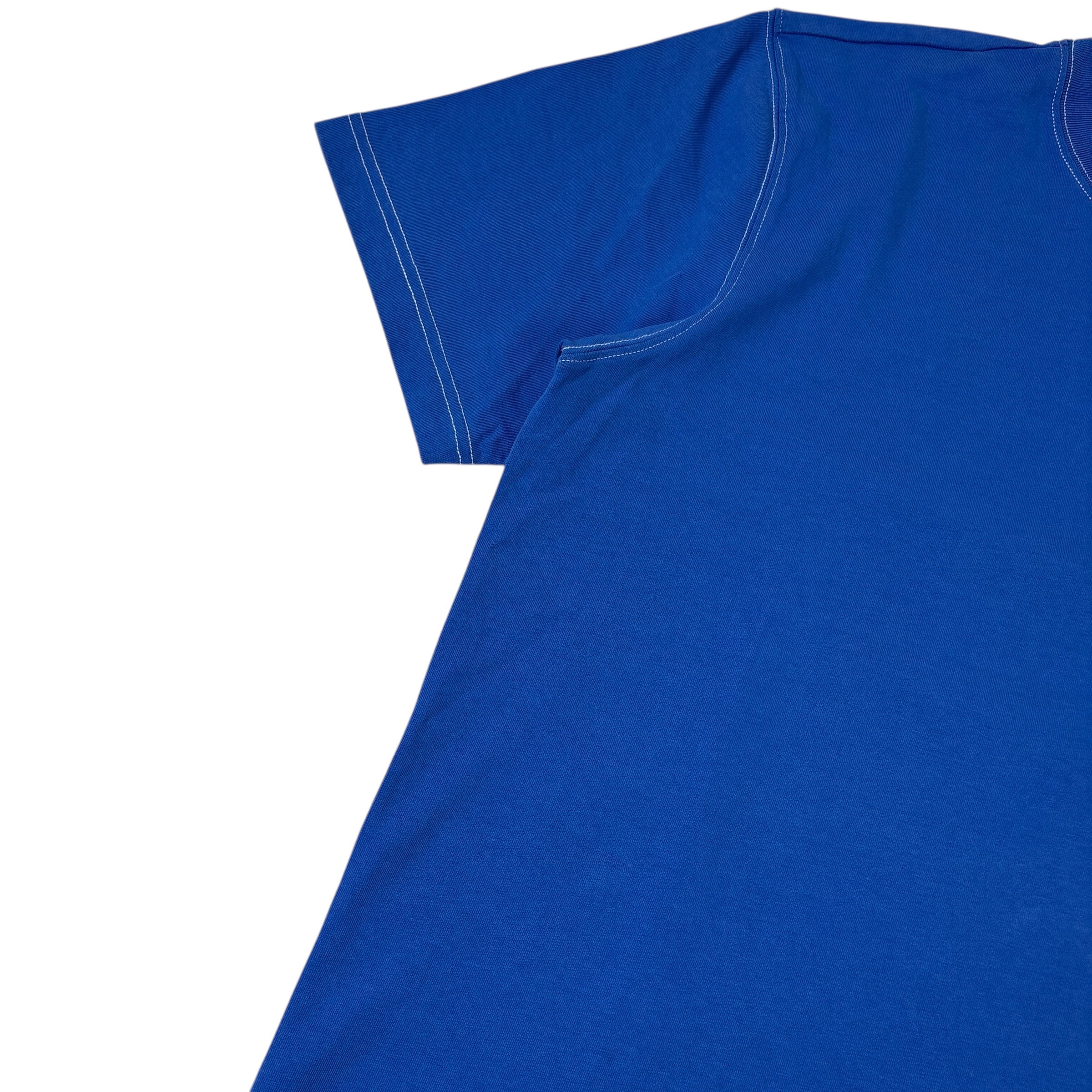 Stussy Stock Pocket Crew Tee Blue