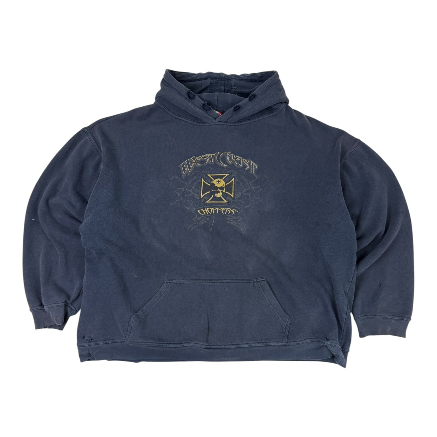 Vintage West Coast Choppers Hoodie Navy