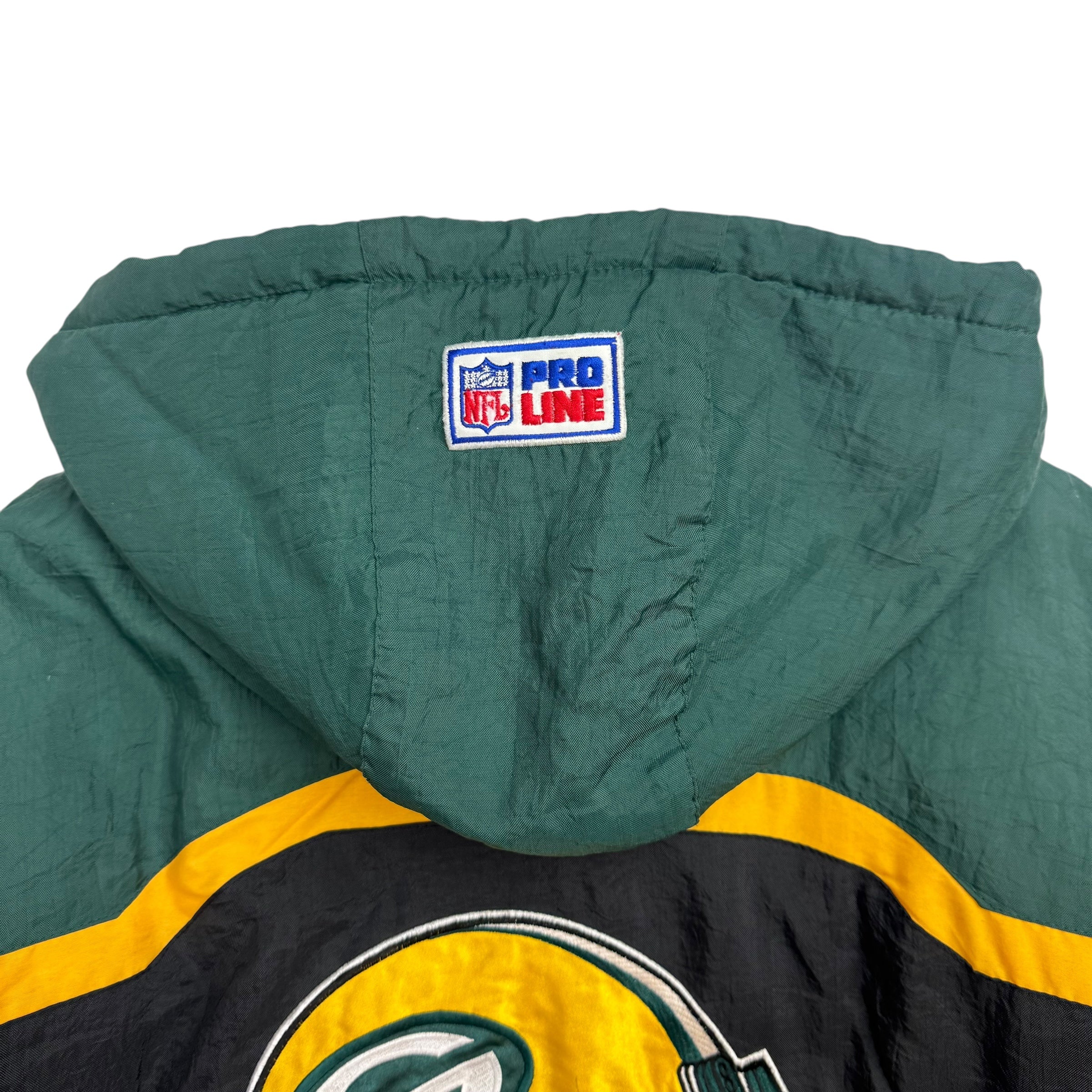 Vintage Logo Athletics Green Bay Packers Jacket Green/Yellow