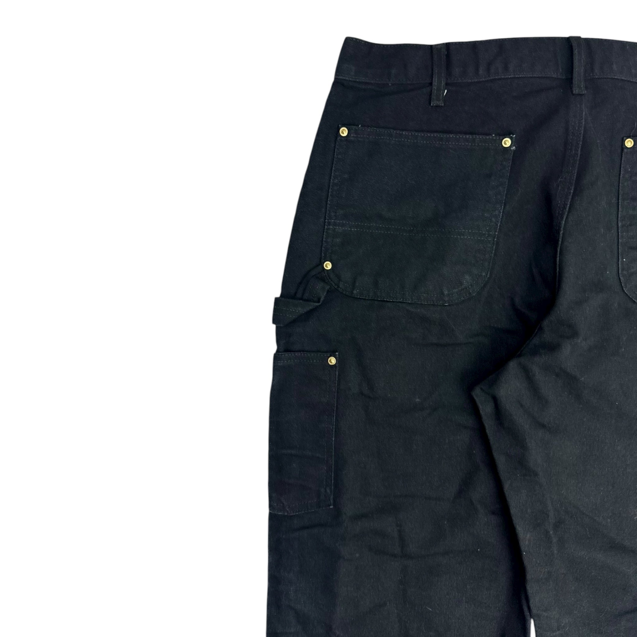 Vintage Carhartt Double Knee Bottoms Jet Black