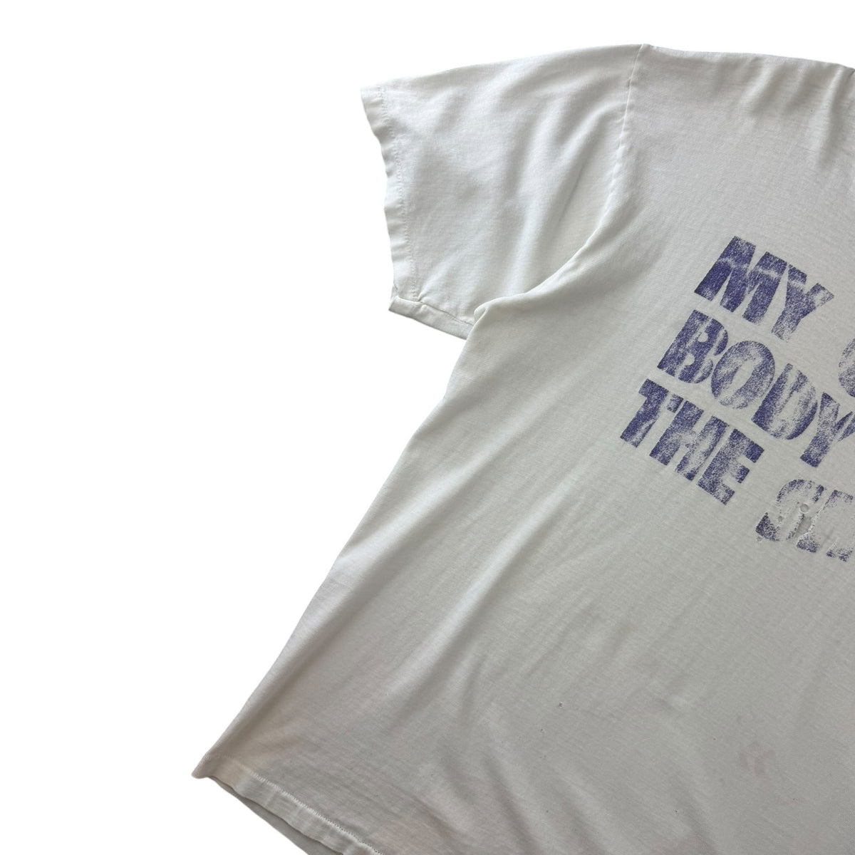 Vintage Lake Street Shirts “My Other Body’s In The Shop” T-Shirt White