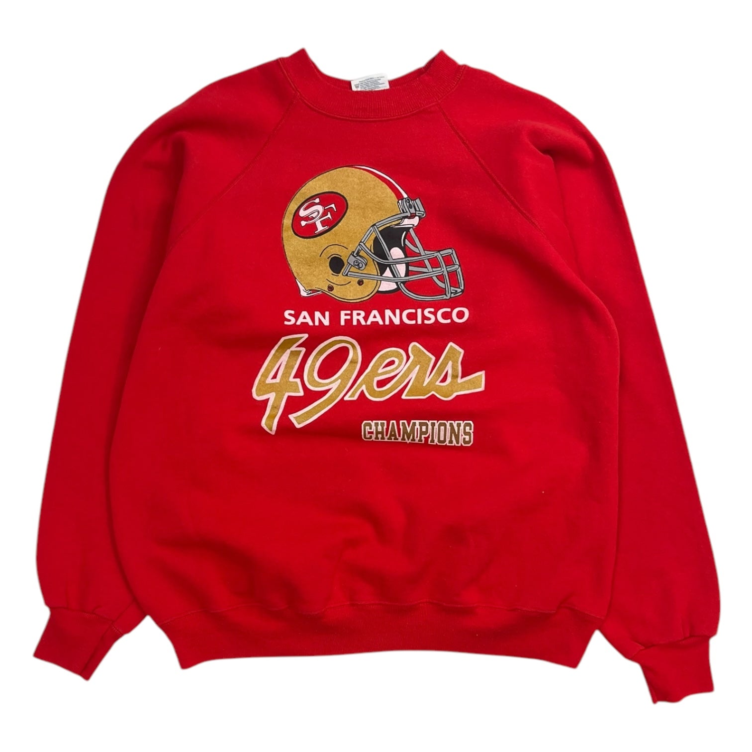 Vintage San Francisco 49ers Crewneck Red